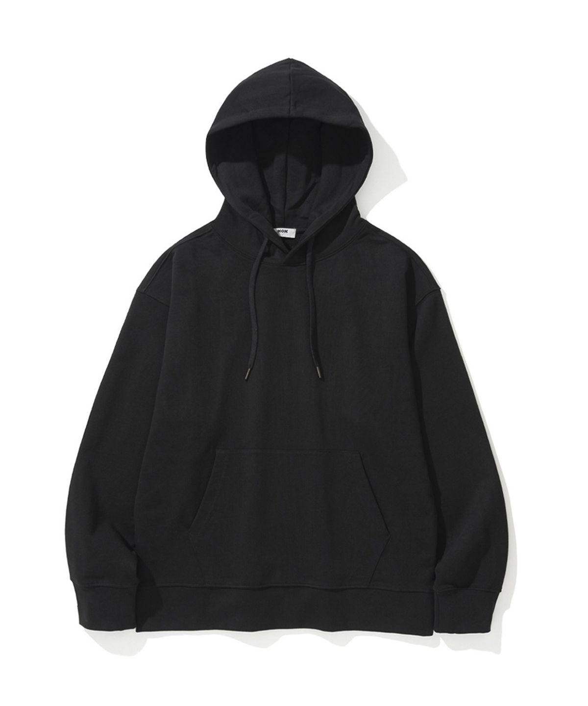 엑스오엑스(XOX) 세미 오버핏 후드 스웻 셔츠 [BLACK]