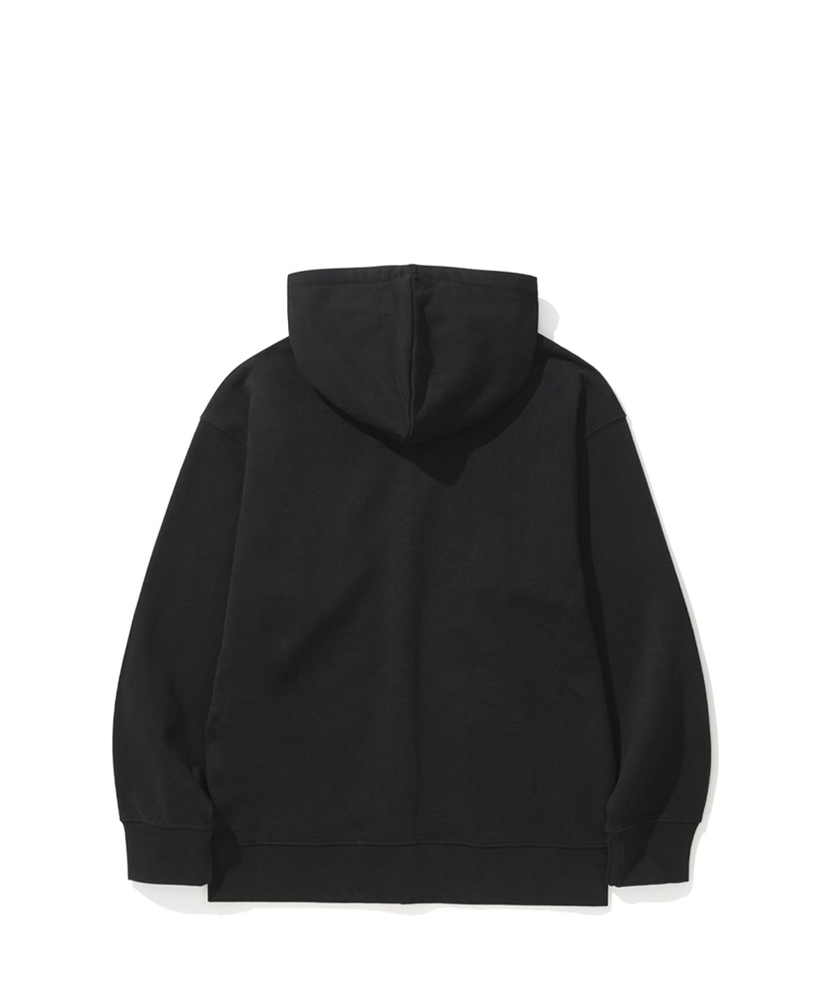 엑스오엑스(XOX) 2WAY 세미 오버핏 스웻 후드 집업 [BLACK]