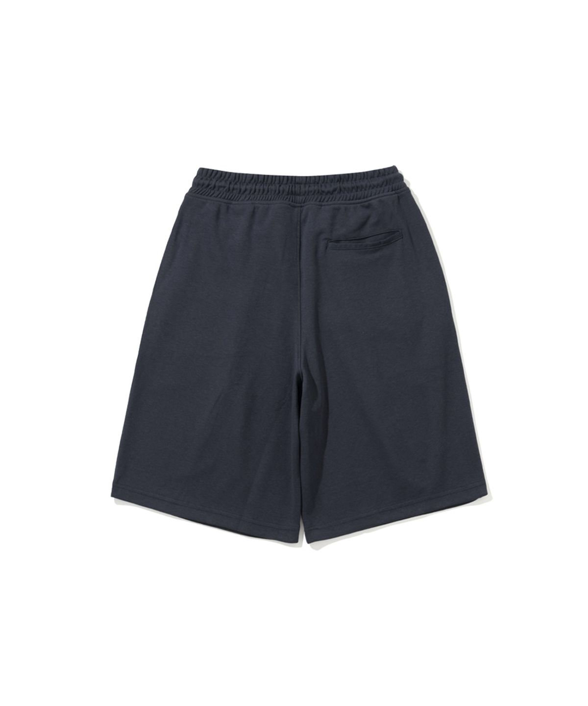 엑스오엑스(XOX) 원턱 와이드 스웻 쇼츠 [NAVY BLUE]