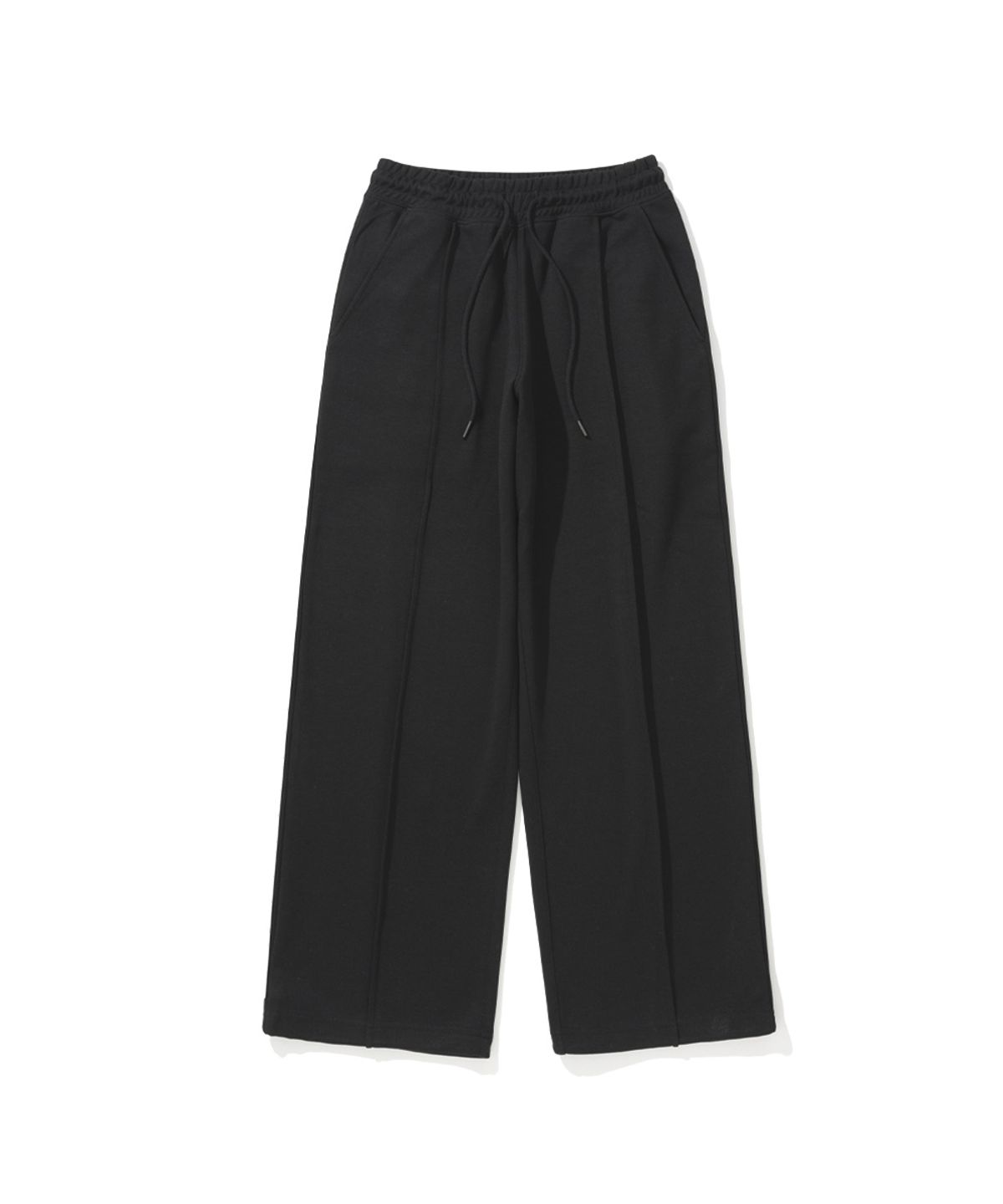엑스오엑스(XOX) 세미 와이드 스트링 스웻 팬츠 [BLACK]