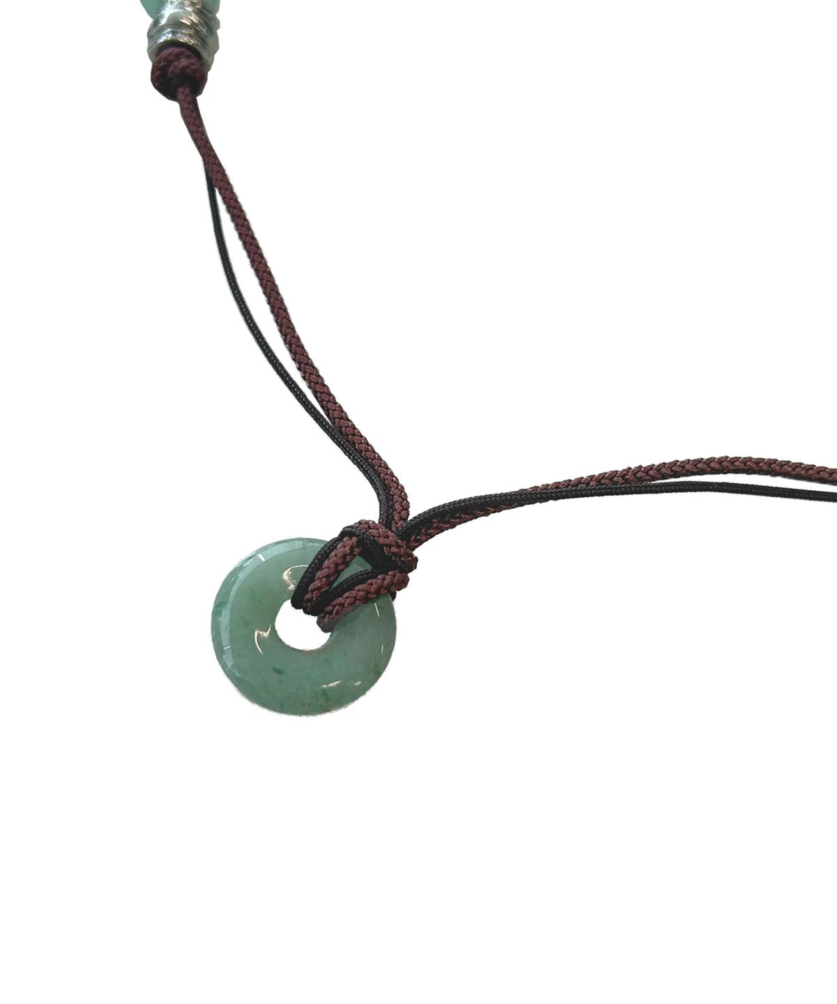 더콜디스트모먼트(THE COLDEST MOMENT) TCM branch necklace (brown/mint)