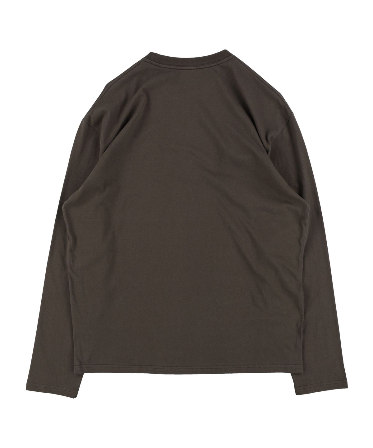 더콜디스트모먼트(THE COLDEST MOMENT) TCM sat long sleeve (brown)
