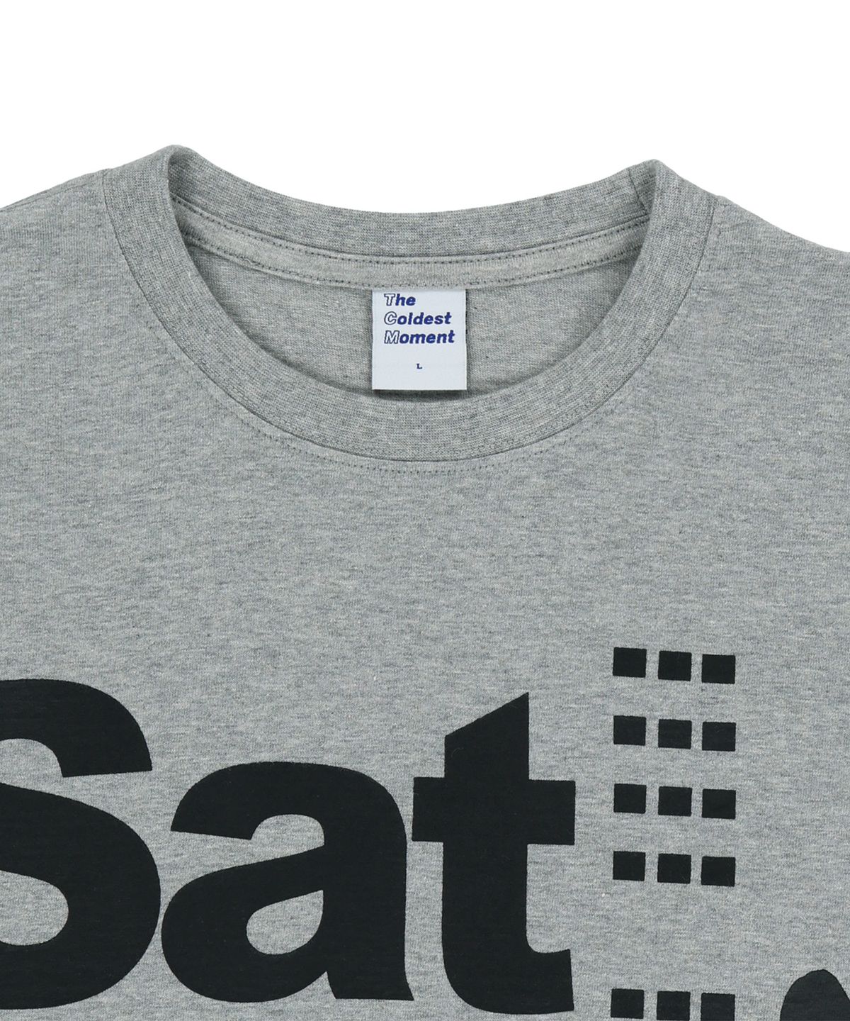 더콜디스트모먼트(THE COLDEST MOMENT) TCM sat long sleeve (grey)