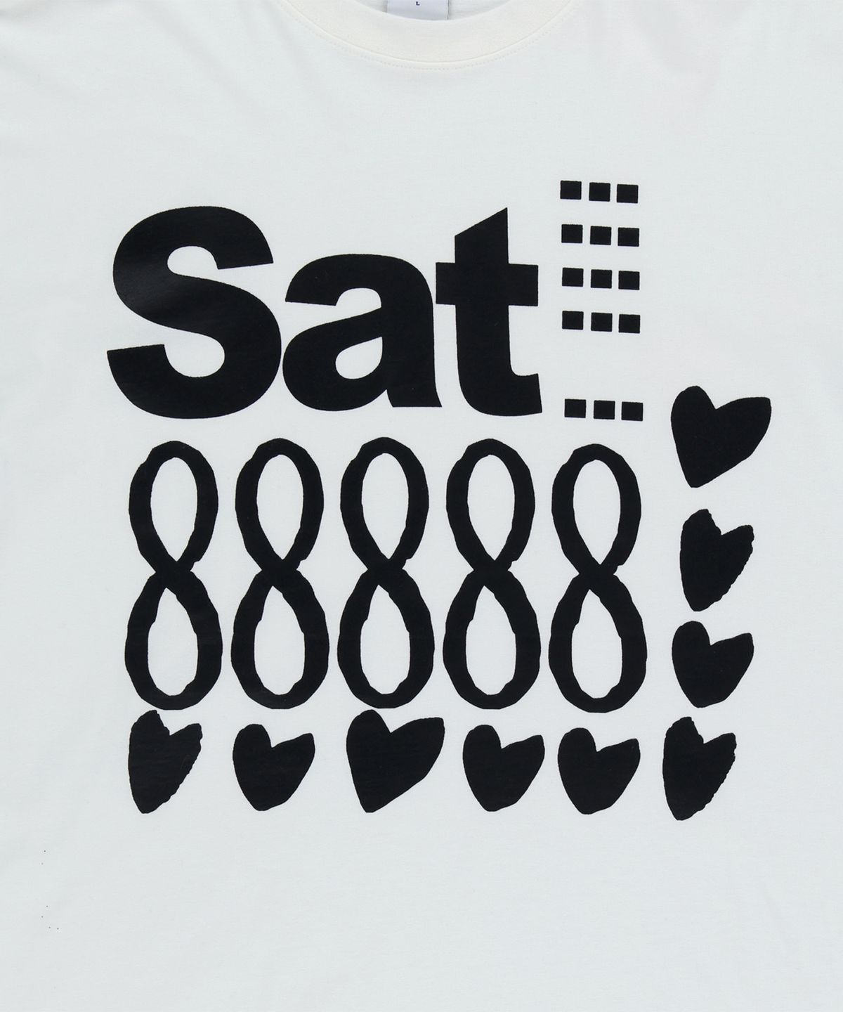 더콜디스트모먼트(THE COLDEST MOMENT) TCM sat long sleeve (white/ivory)