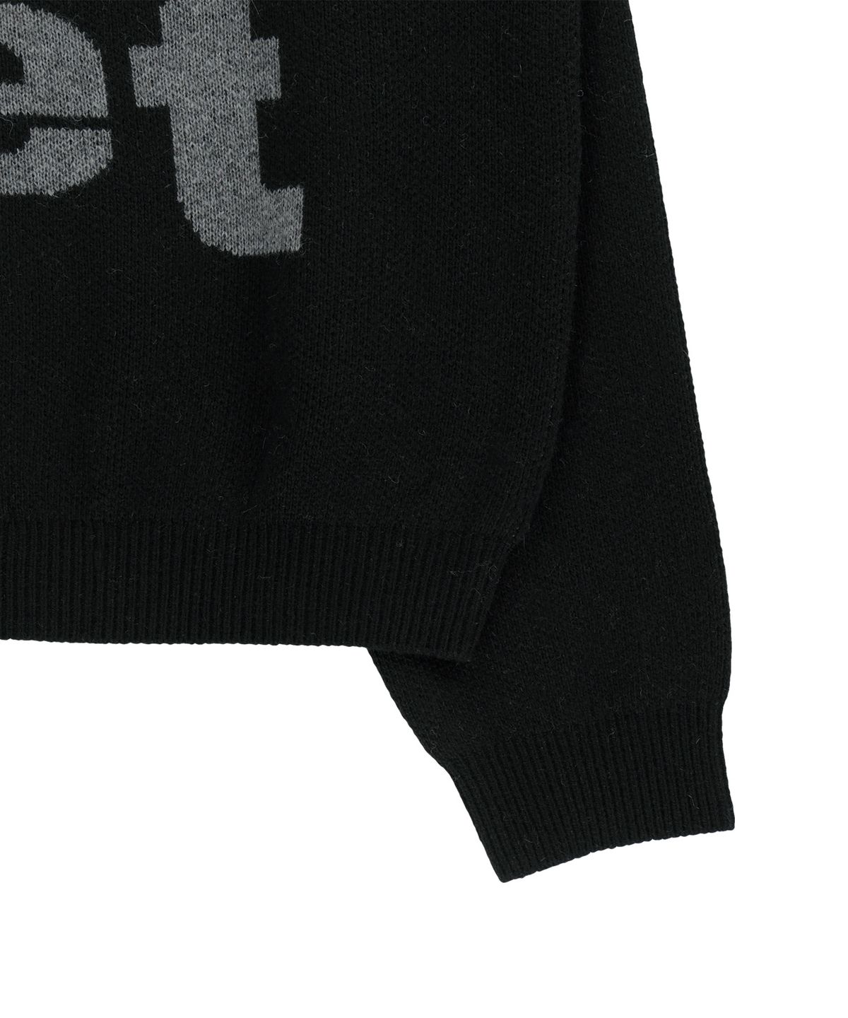 더콜디스트모먼트(THE COLDEST MOMENT) TCM are knit (black)