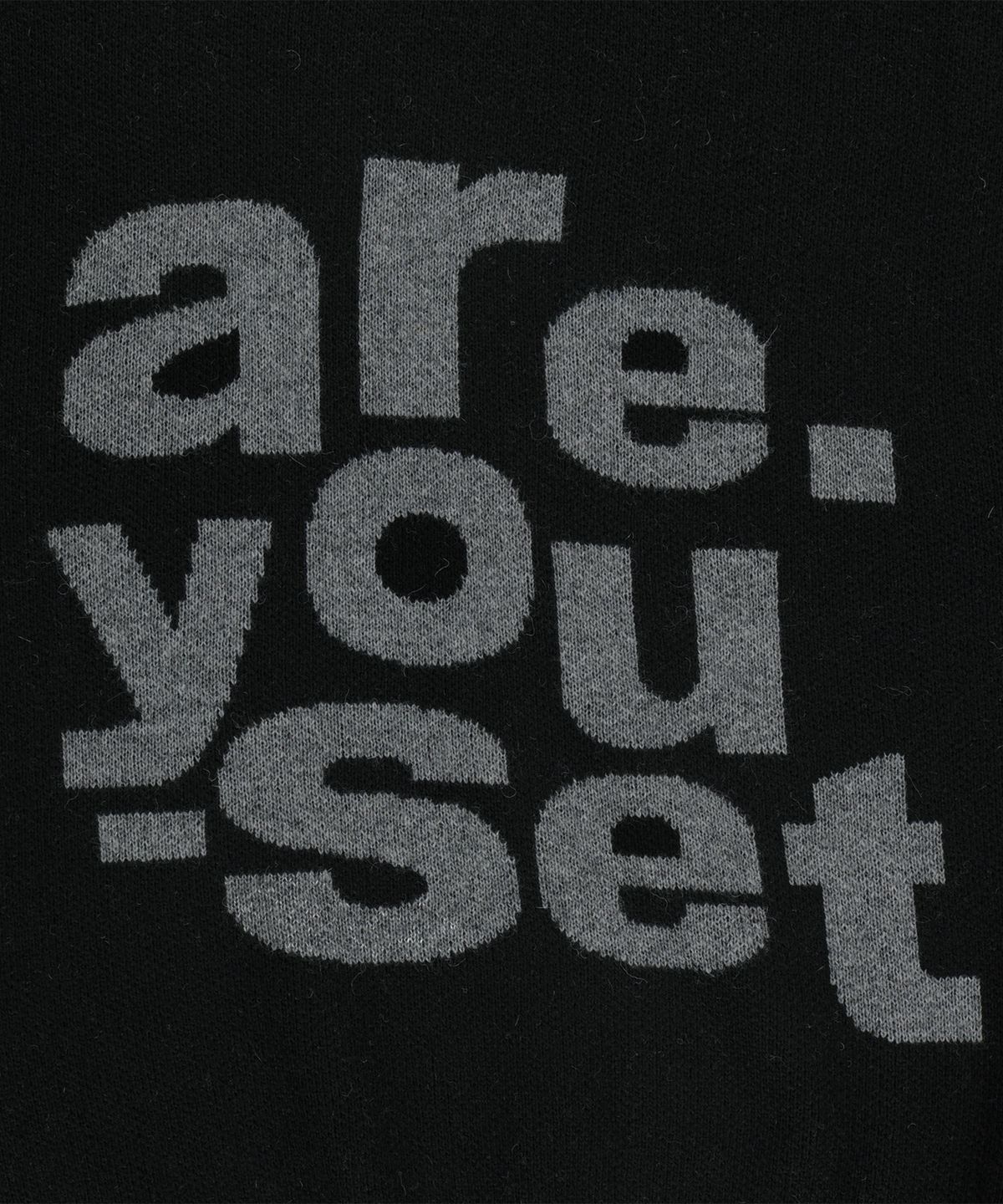 더콜디스트모먼트(THE COLDEST MOMENT) TCM are knit (black)