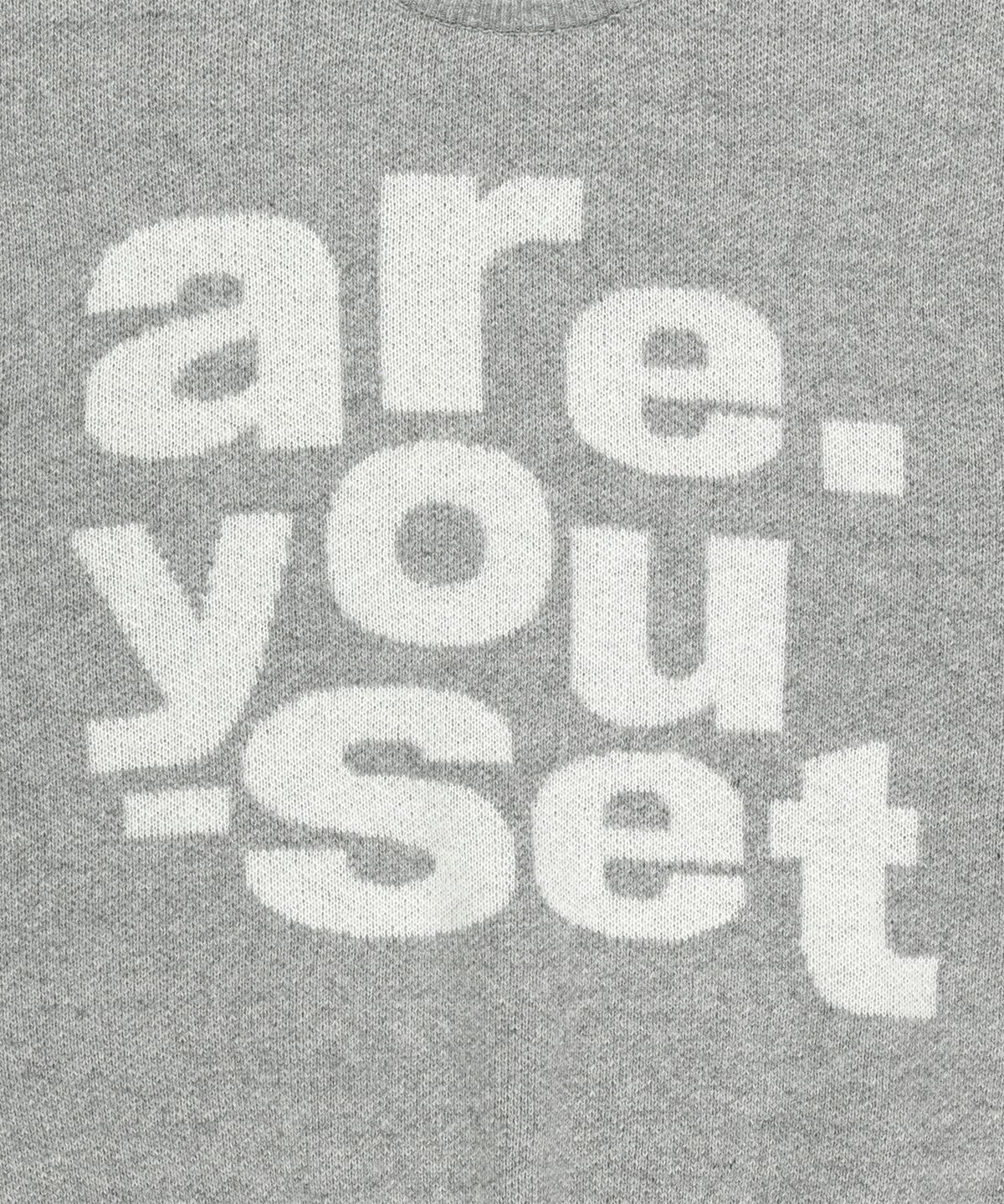더콜디스트모먼트(THE COLDEST MOMENT) TCM are knit (grey)