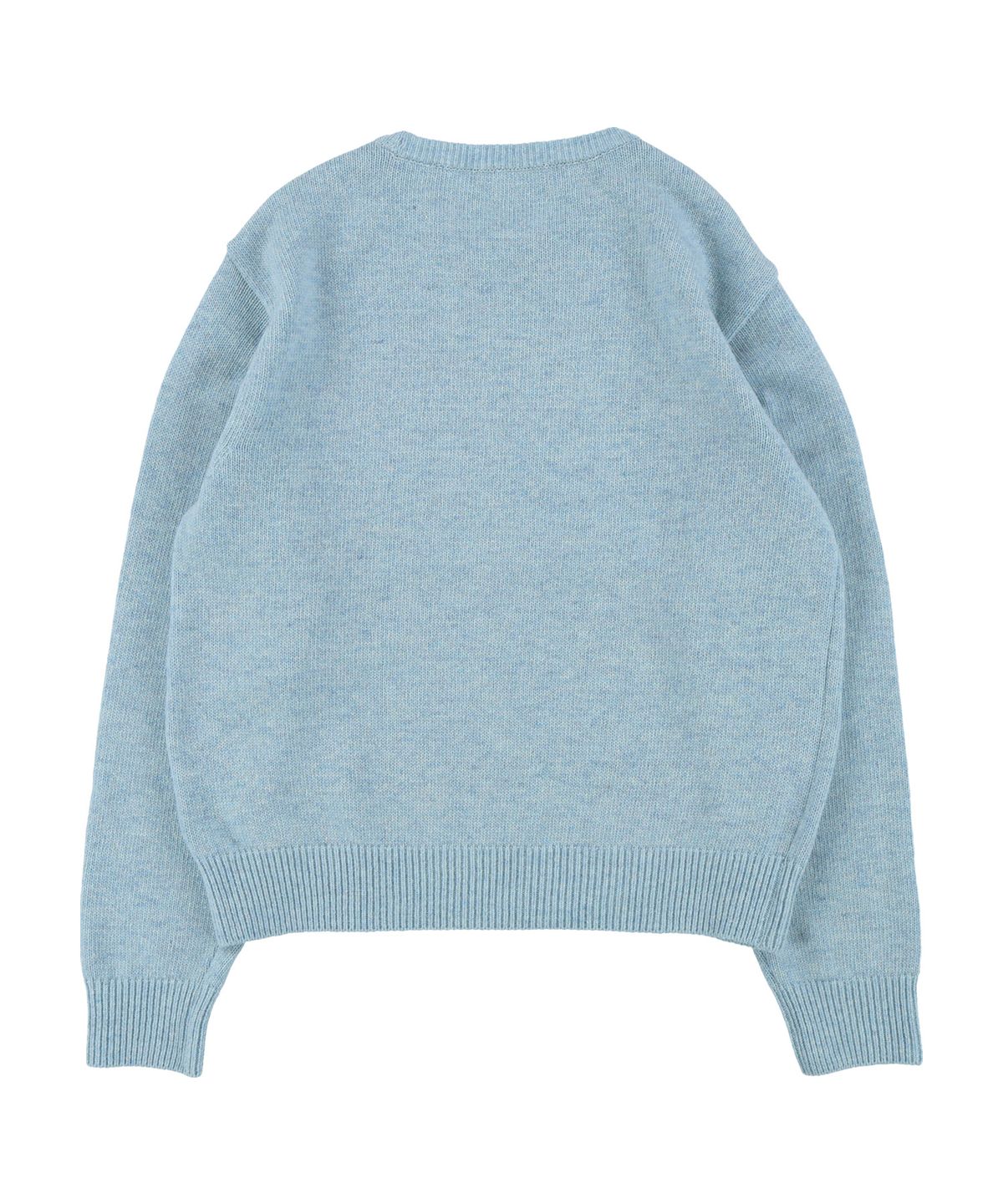 더콜디스트모먼트(THE COLDEST MOMENT) TCM starfish mini logo knit (light sky blue)