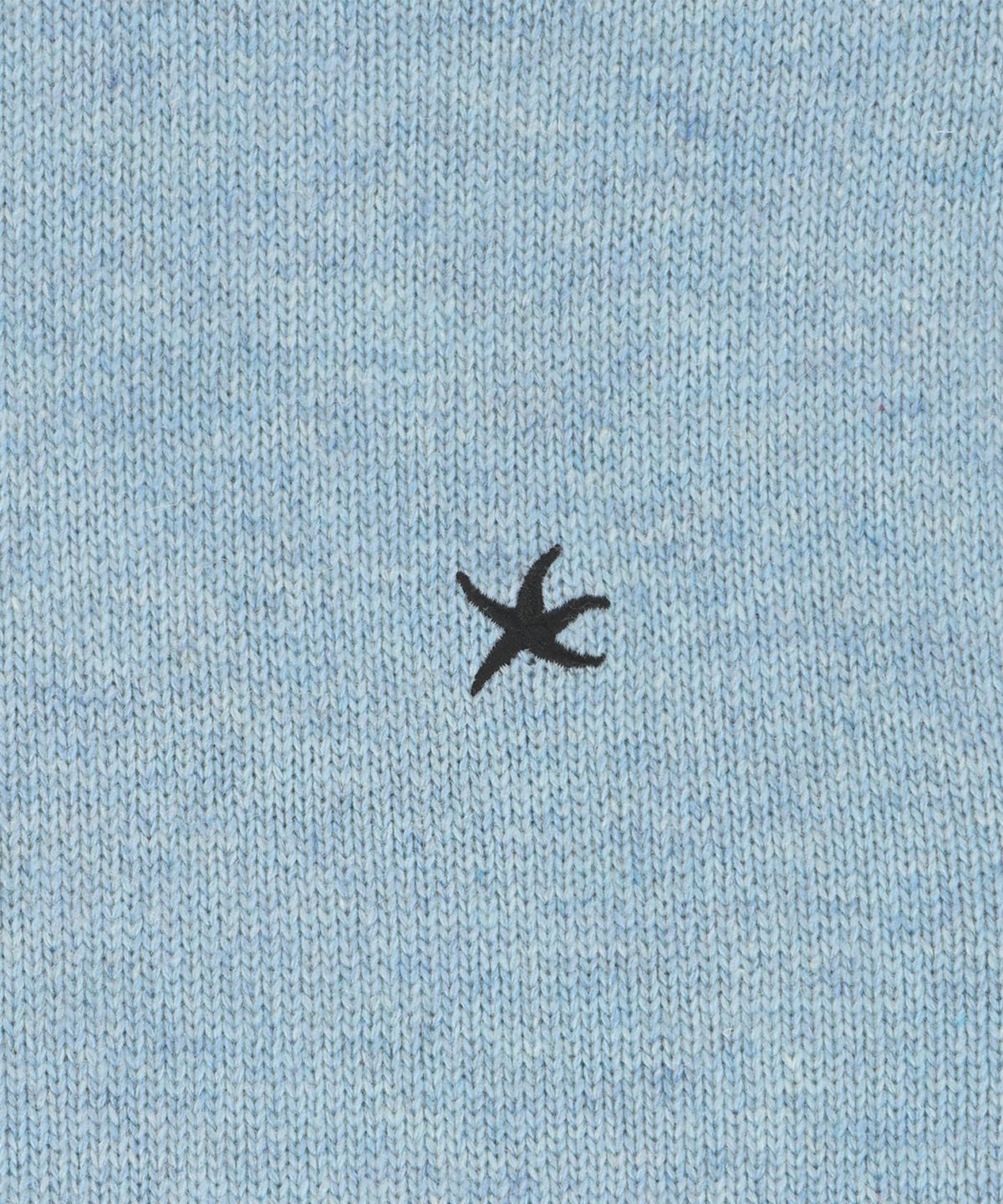 더콜디스트모먼트(THE COLDEST MOMENT) TCM starfish mini logo knit (light sky blue)