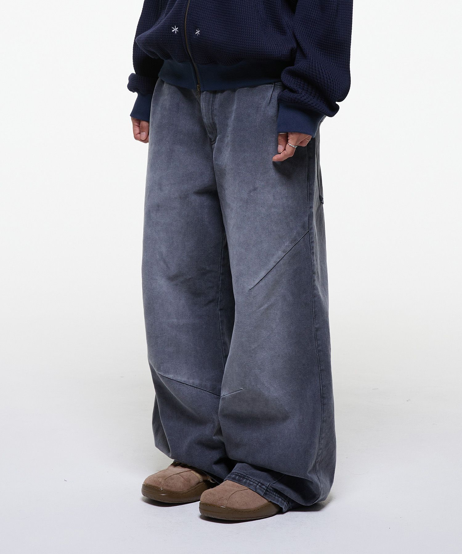 【THE COLDEST MOMENT】25ss TCM ethnic denim pants MUSINSA | THE COLDEST MOMENT TCM ethnic denim pants (light blue)