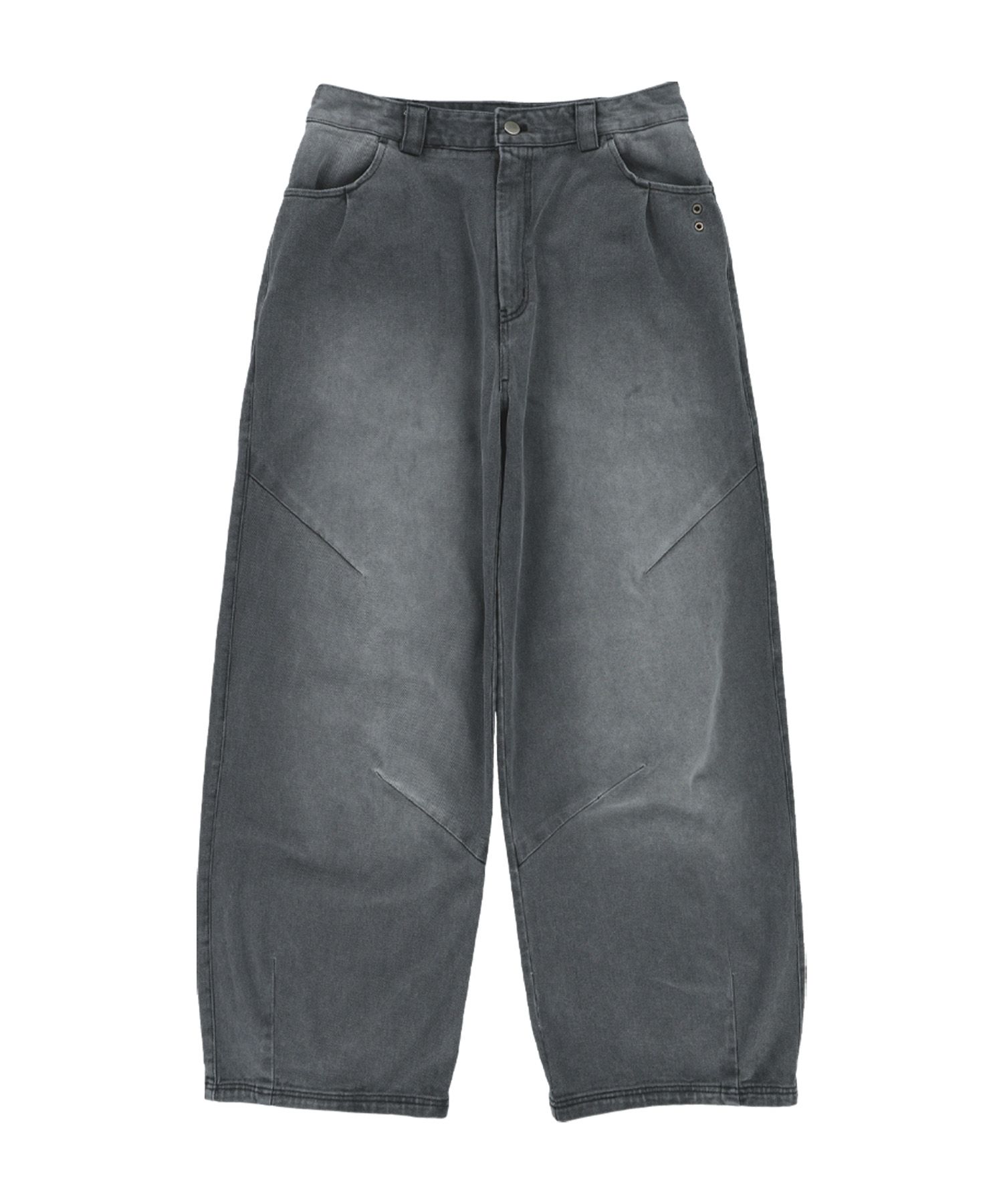 MUSINSA | THE COLDEST MOMENT TCM basic denim pants (grey)