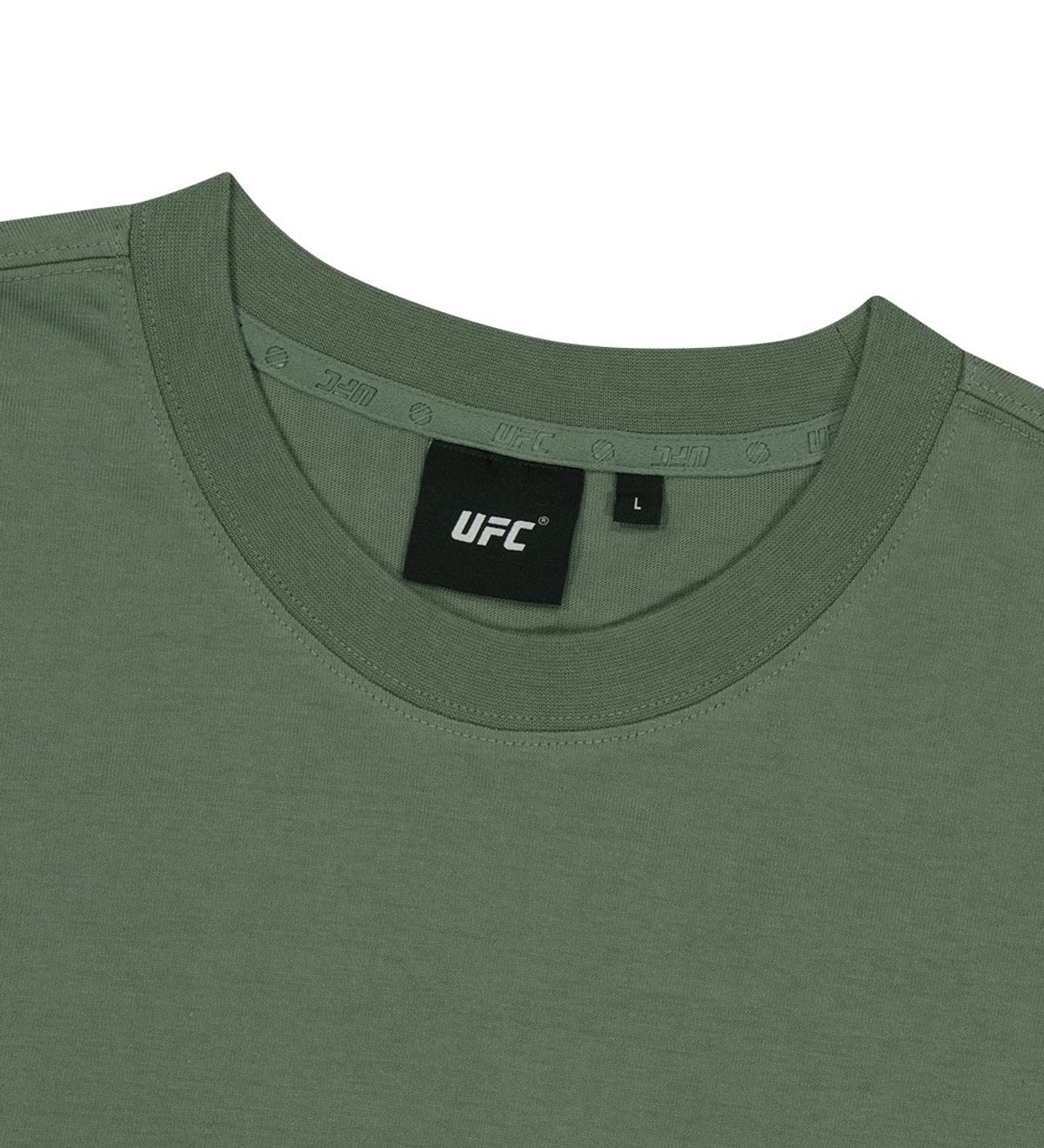 유에프씨 스포츠(UFC SPORT) UFC 포텐셜 메가핏 반팔 티셔츠 라이트카키 U2SSV3116LK