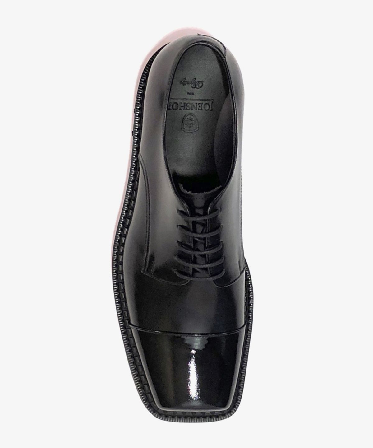 조앤슈(JOENSHOE) 토우컷 스트레이트팁 옥스퍼드 워커 블랙
