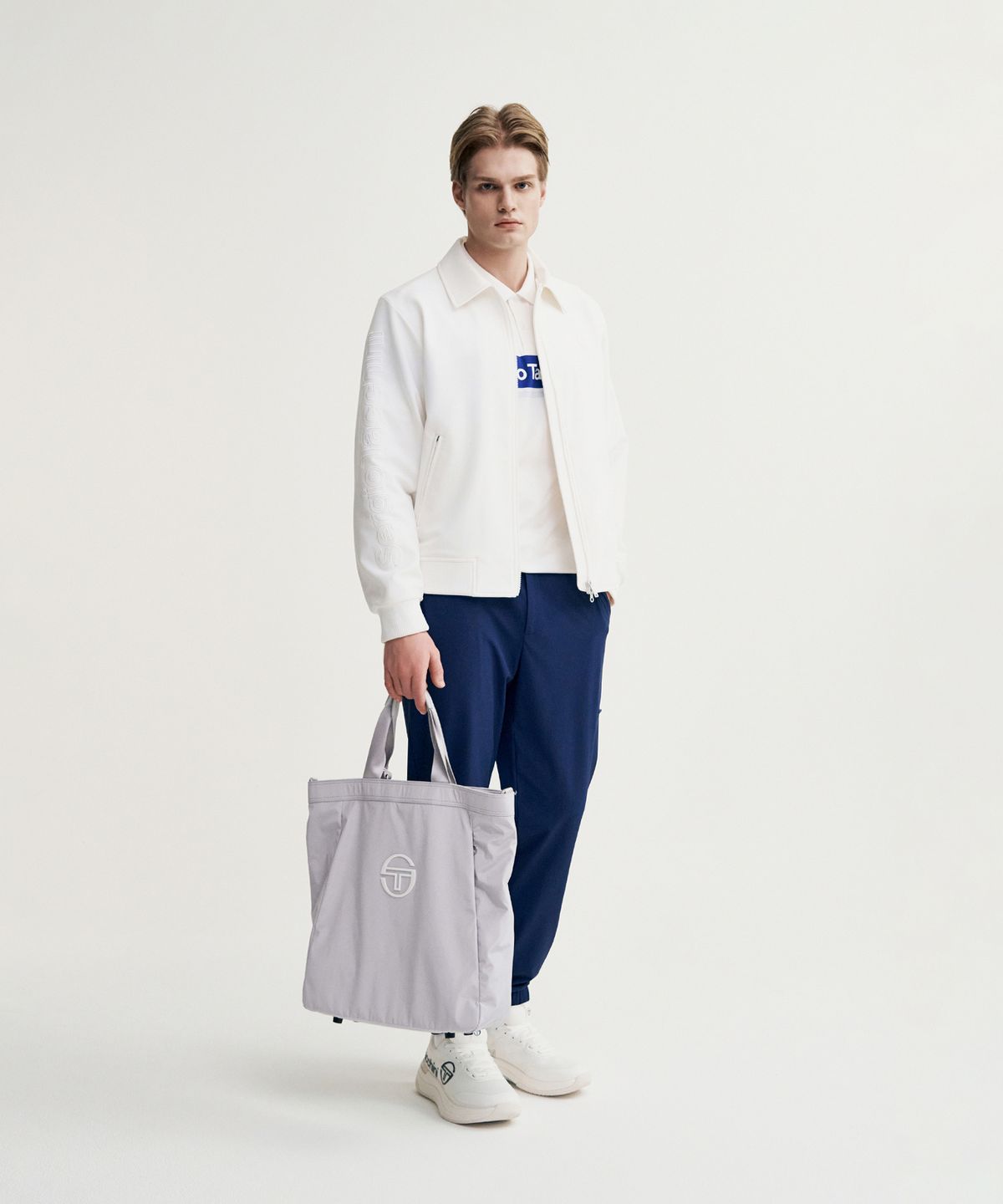 세르지오 타키니(SERGIO TACCHINI) M 데일리 블루종 자켓