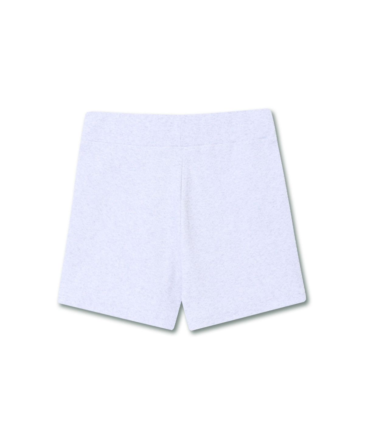 미치코런던 코시노(MICHIKO LONDON KOSHINO) 유니언잭 골지 쇼츠 화이트 멜란지 (long ver.)