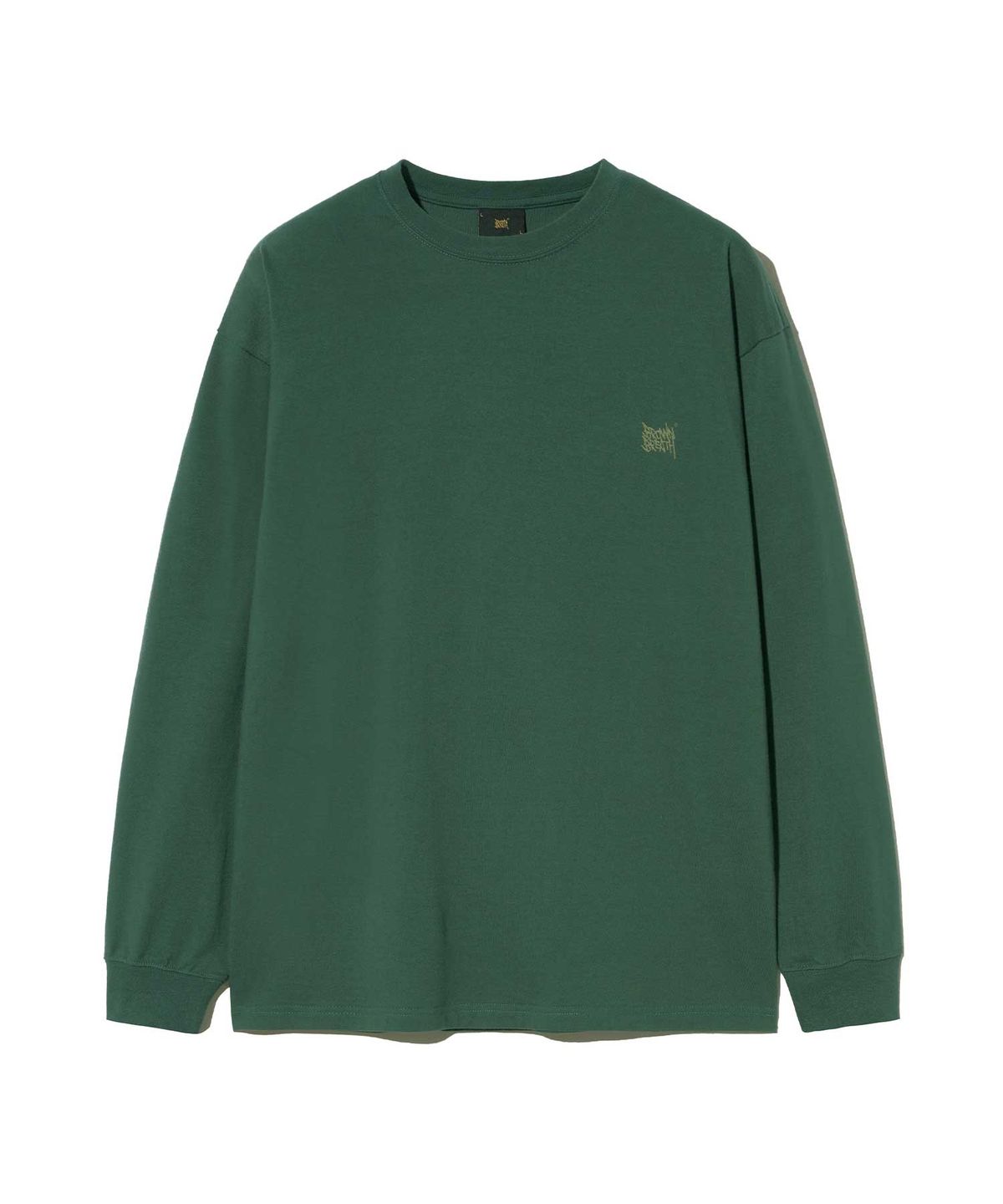 브라운브레스(BROWNBREATH) TAG LONGSLEEVE - DARK GREEN