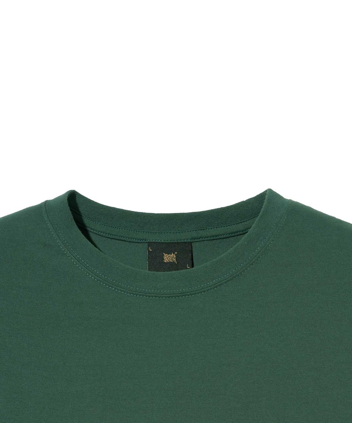 브라운브레스(BROWNBREATH) TAG LONGSLEEVE - DARK GREEN