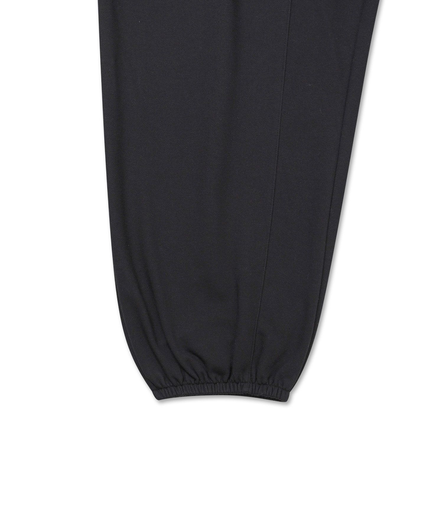 tuck sweat pants black meltthelady