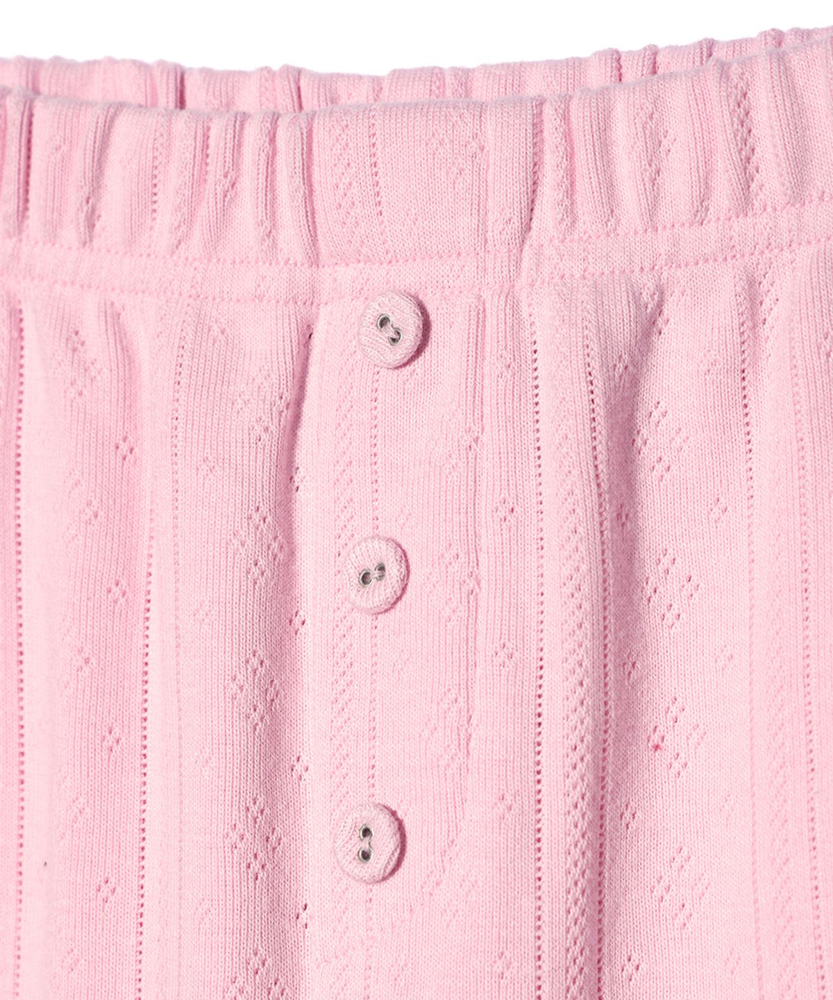 유희(YOUHEE) EYELET BOOTSCUT PANTS PINK