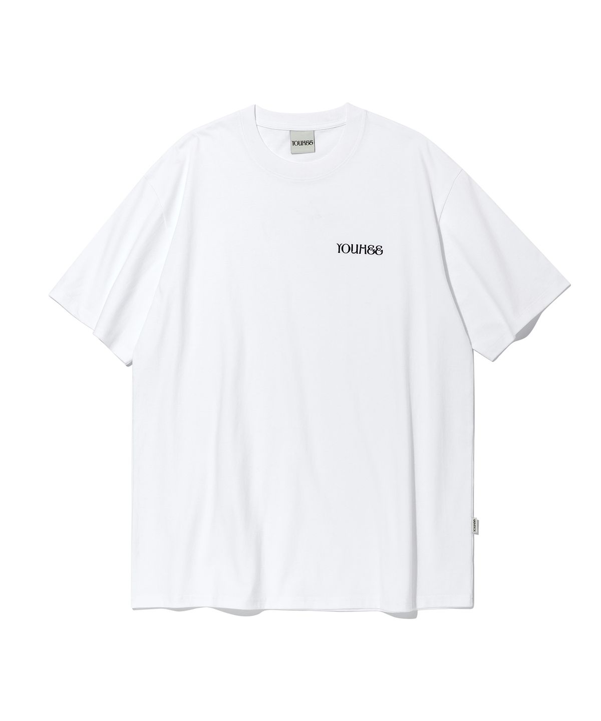 유희(YOUHEE) YOUHEE SMALL LOGO T-SHIRTS WHITE