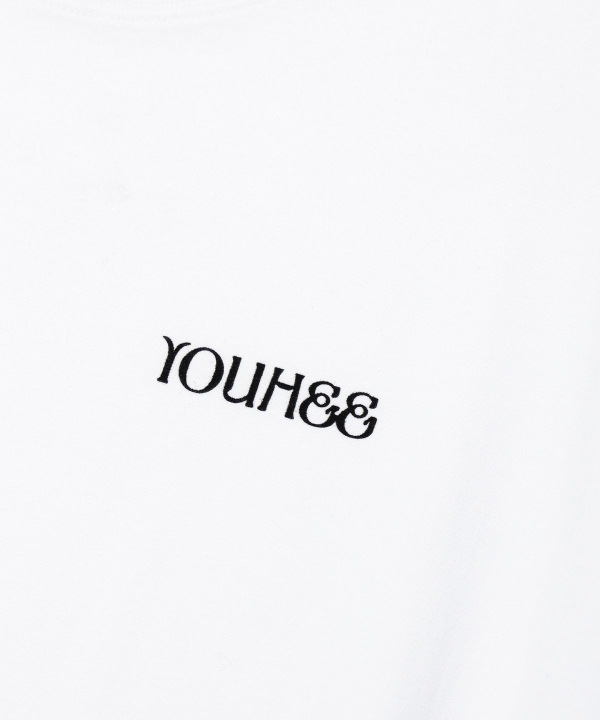 유희(YOUHEE) YOUHEE SMALL LOGO T-SHIRTS WHITE