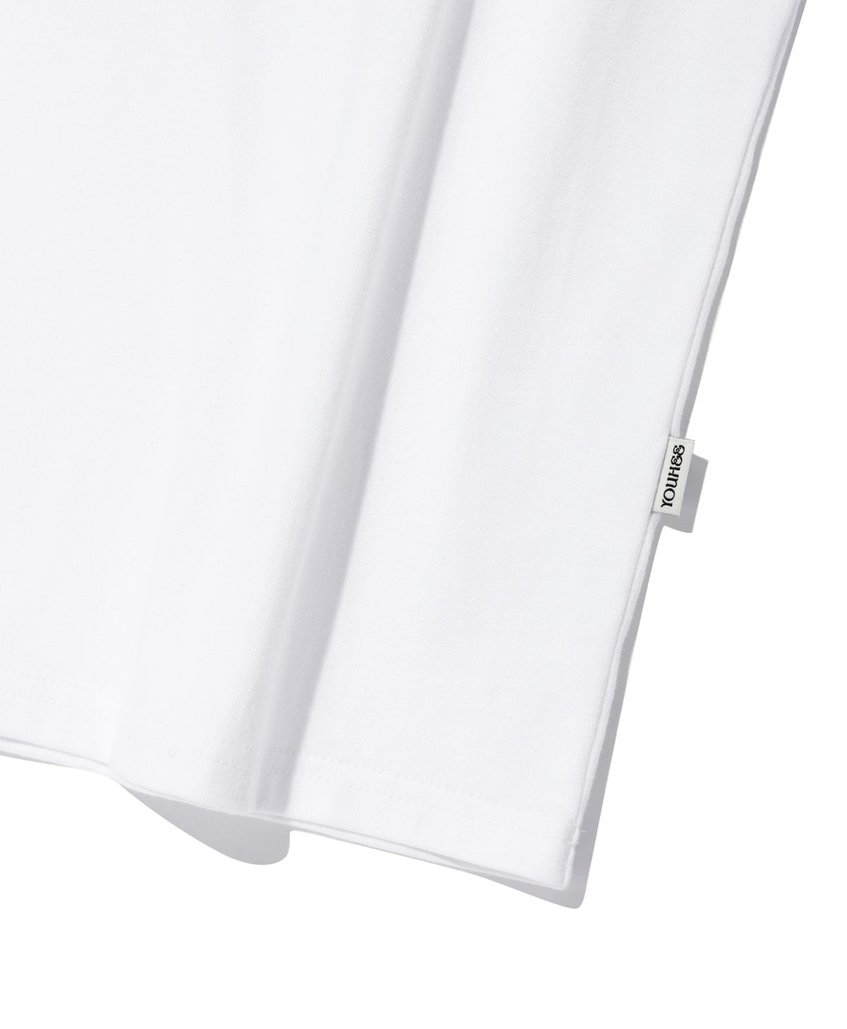 유희(YOUHEE) YOUHEE SMALL LOGO T-SHIRTS WHITE