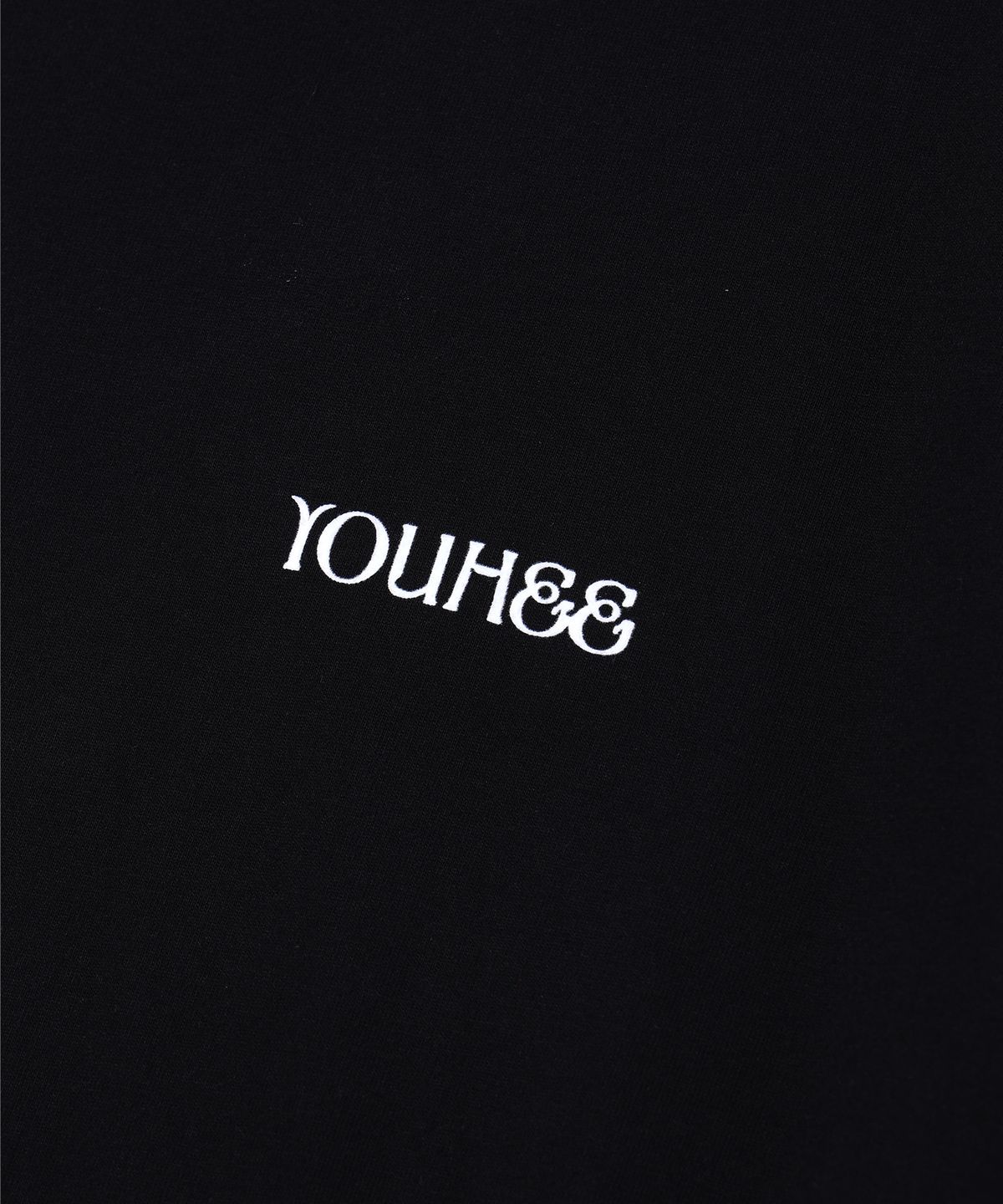 유희(YOUHEE) YOUHEE SMALL LOGO T-SHIRTS BLACK