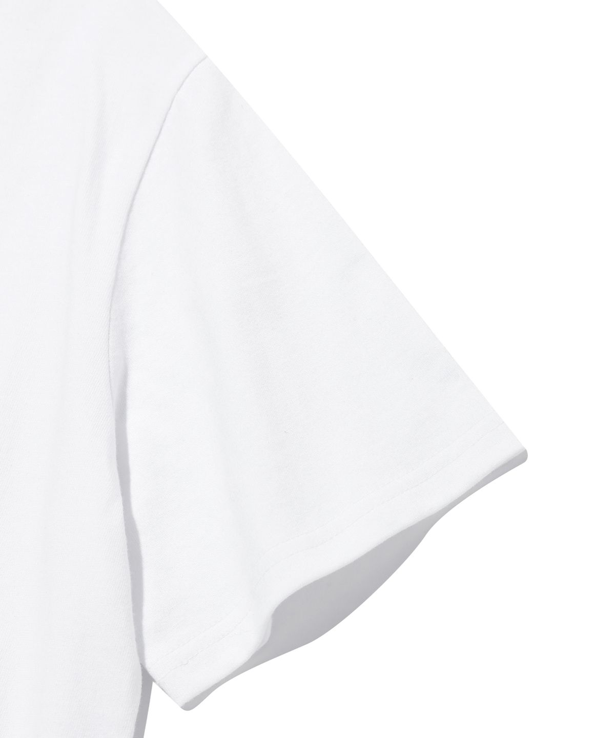 유희(YOUHEE) APLIQUE LETTERING T-SHIRTS WHITE