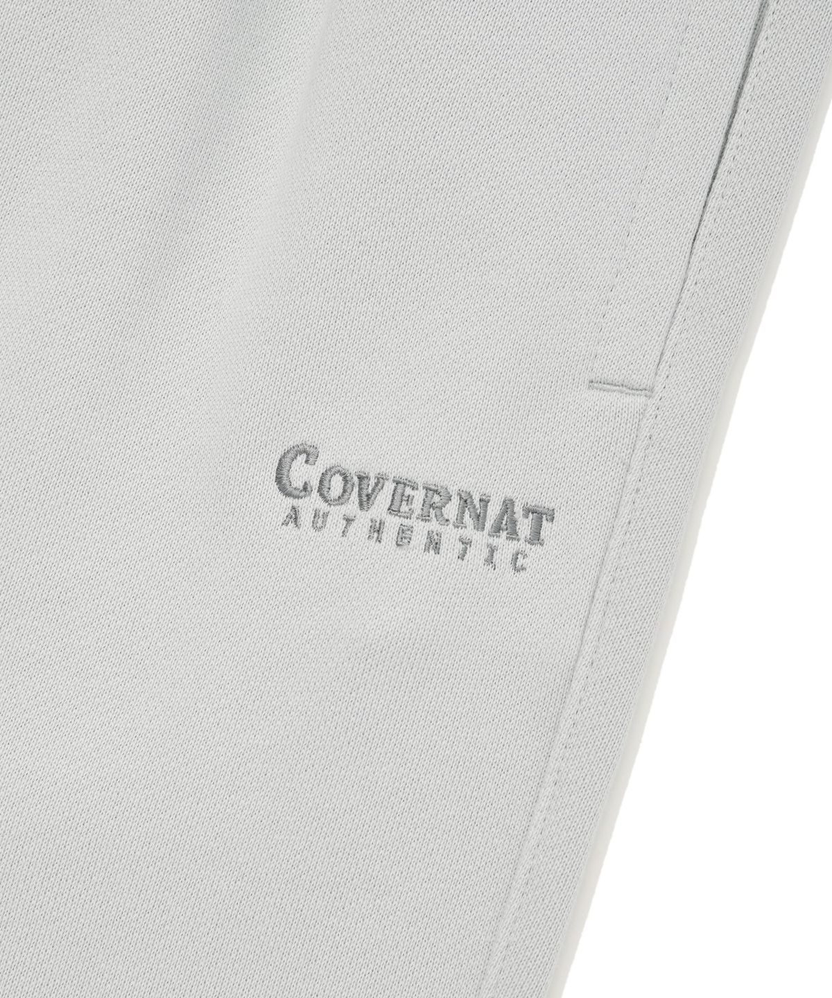 커버낫(COVERNAT) 레귤러핏 스웻 조거 팬츠 스카이블루