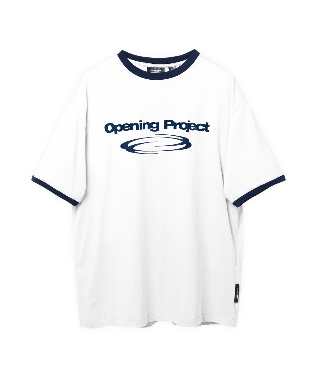 Tシャツ・カットソー Opening Project Identity Ringer T Shirt White MUSINSA | OPENING PROJECT Identity Ringer T Shirt - White