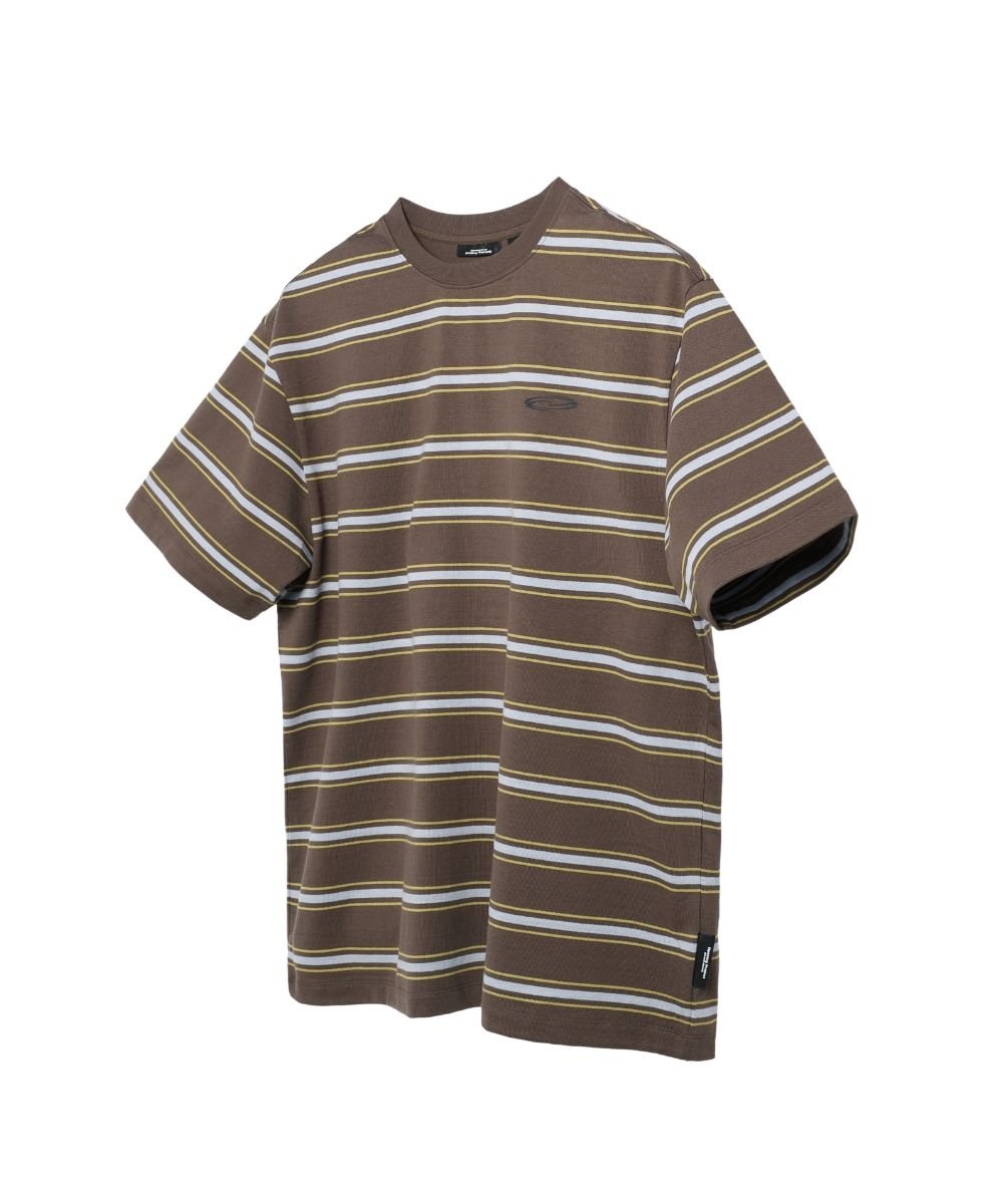 【Opening Project】Small Logo Multi Stripe T Shirt /追跡付 MUSINSA公式 | OPENING PROJECT Small Logo Multi Stripe T