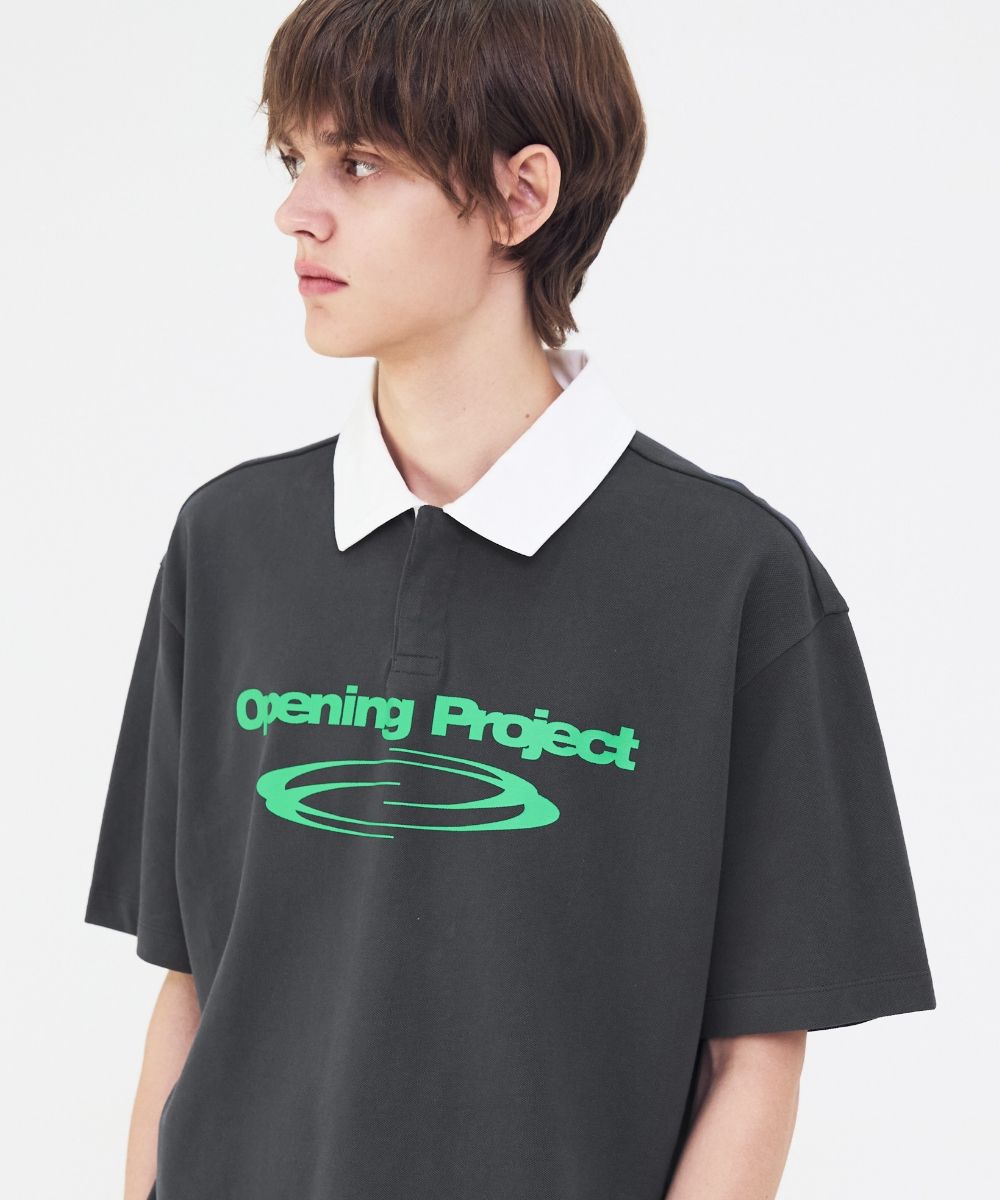 【Opening Project】Identity Pique Collar Half T Shirt MUSINSA | OPENING PROJECT Identity Pique Collar Half T Shirt