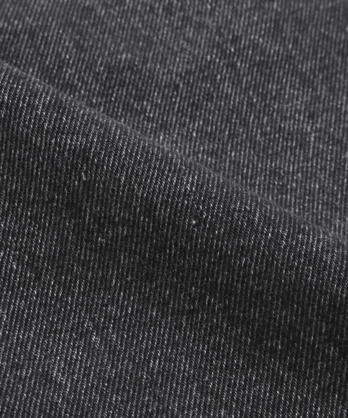 트릴리온(TRILLION) 코듀로이 카라 데님 집업 워크 자켓 (LIGHT GRAY)