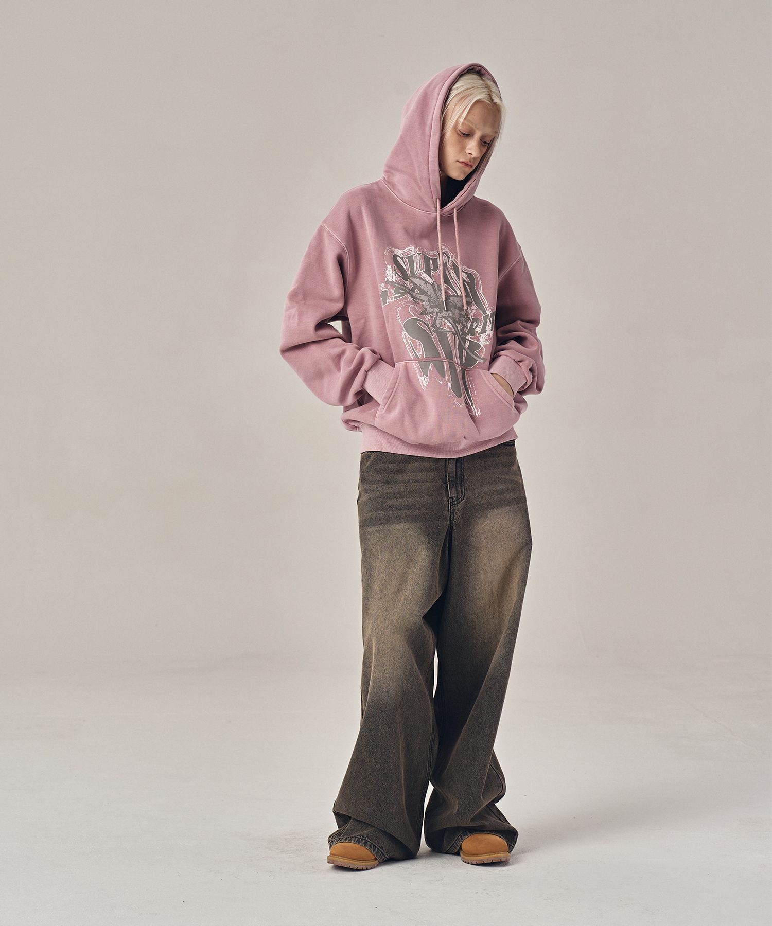 ◆SUPERSUB◆ Domingo washed wide denim pants washed brown G MUSINSA | SUPERSUB Domingo Washed Wide Denim Pants - Washed
