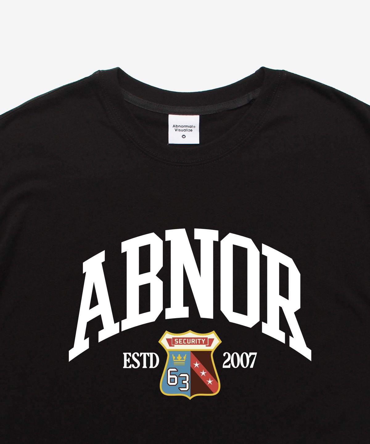 앱놀머씽(ABNORMALTHING) ATC 쉴드 티셔츠 블랙 (ATC SHIELD T-SHIRT BLACK)