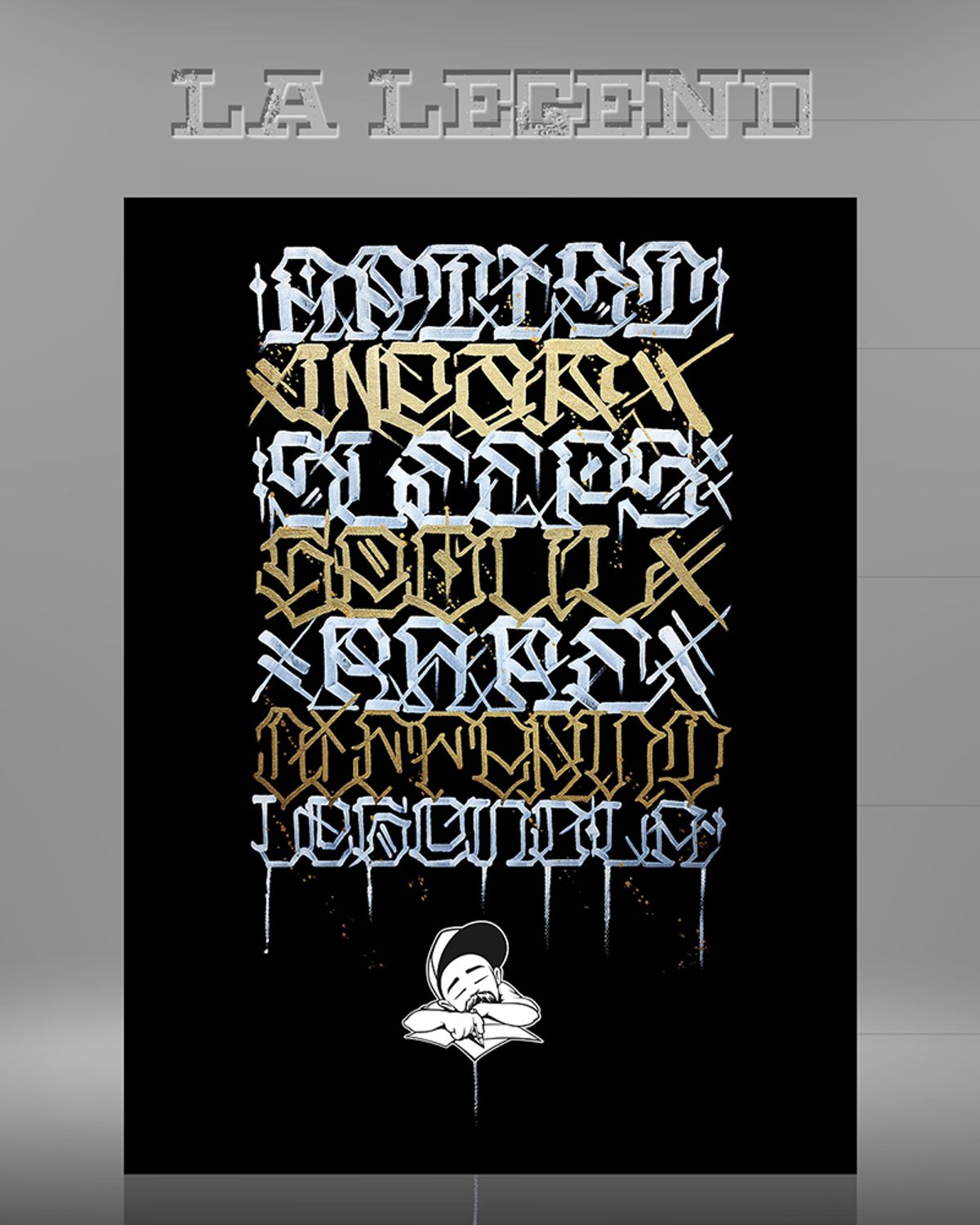 아티스트웨어(ARTISTWEAR) [ATW X BIG SLEEPS] LA LEGEND 후드 바람막이