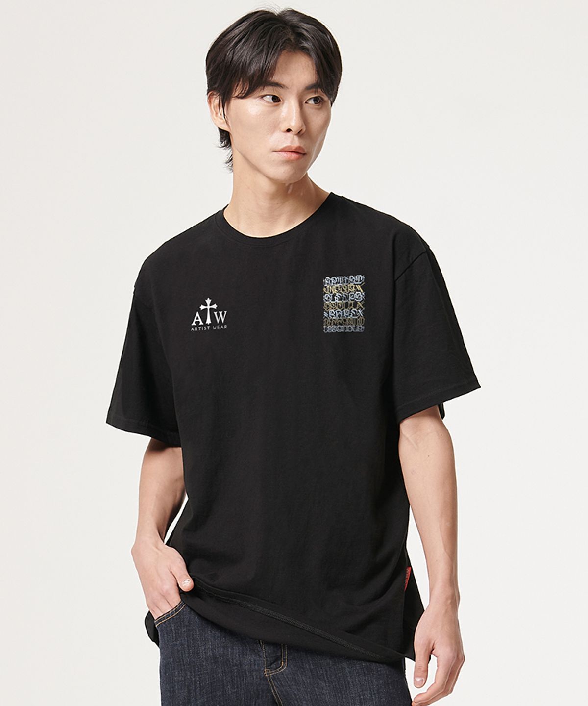 아티스트웨어(ARTISTWEAR) [ATW X BIG SLEEPS] LA LEGEND 반팔티