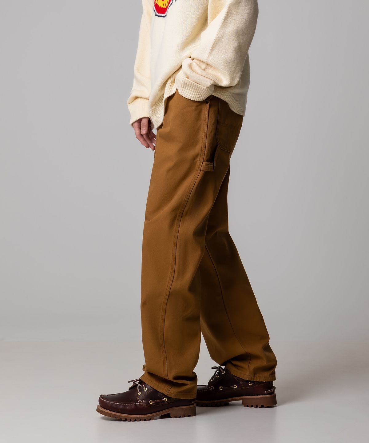 디키즈(DICKIES) 1939 덕 캔버스 카펜터 팬츠 Brown Duck