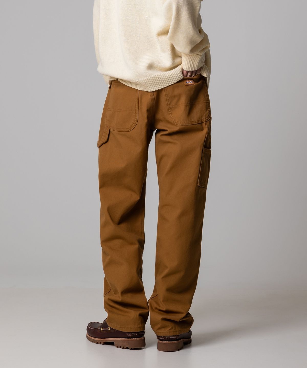디키즈(DICKIES) 1939 덕 캔버스 카펜터 팬츠 Brown Duck
