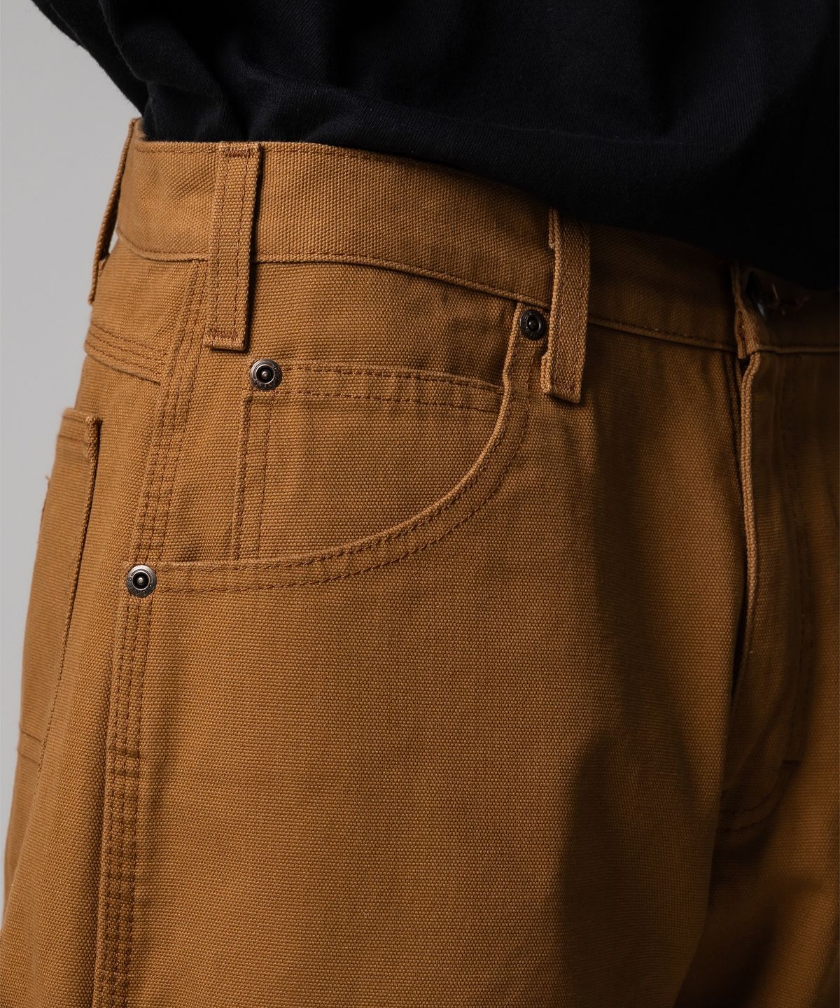 디키즈(DICKIES) 1939 덕 캔버스 카펜터 팬츠 Brown Duck