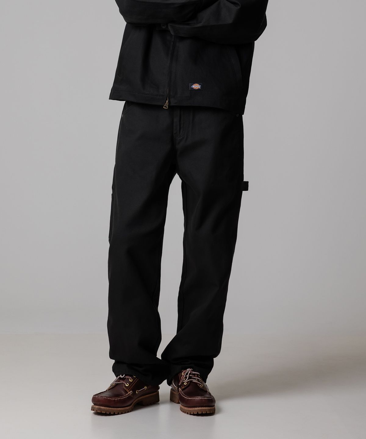 디키즈(DICKIES) 1939 덕 캔버스 카펜터 팬츠 Black