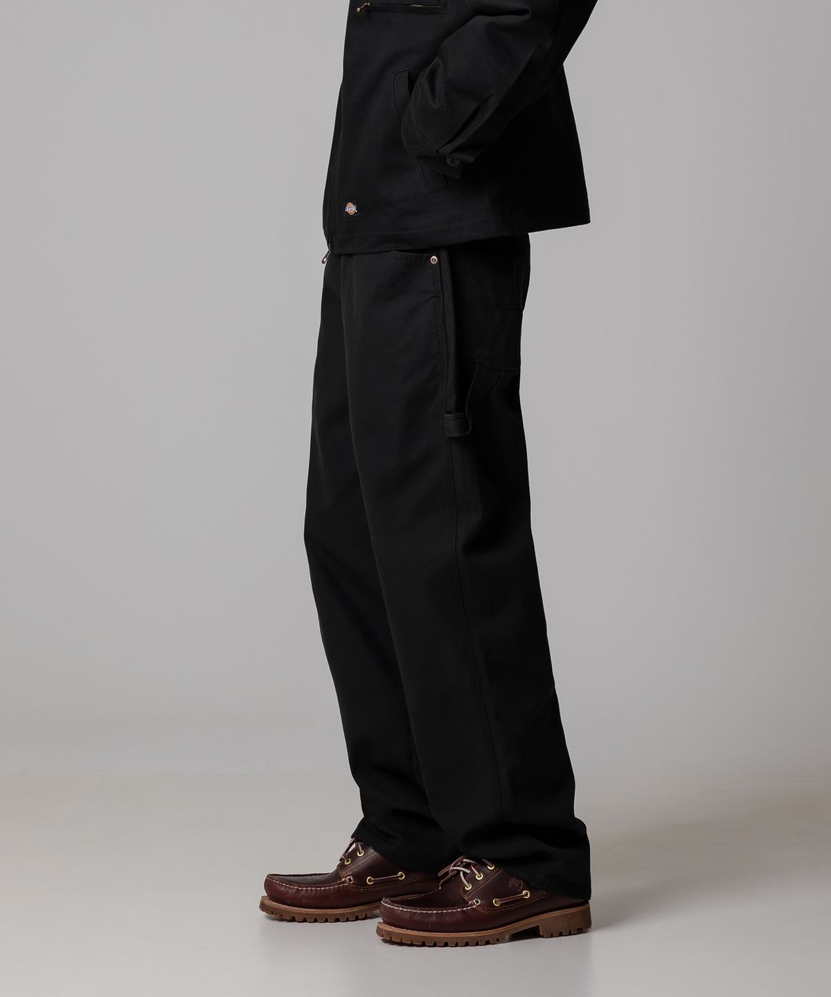 디키즈(DICKIES) 1939 덕 캔버스 카펜터 팬츠 Black