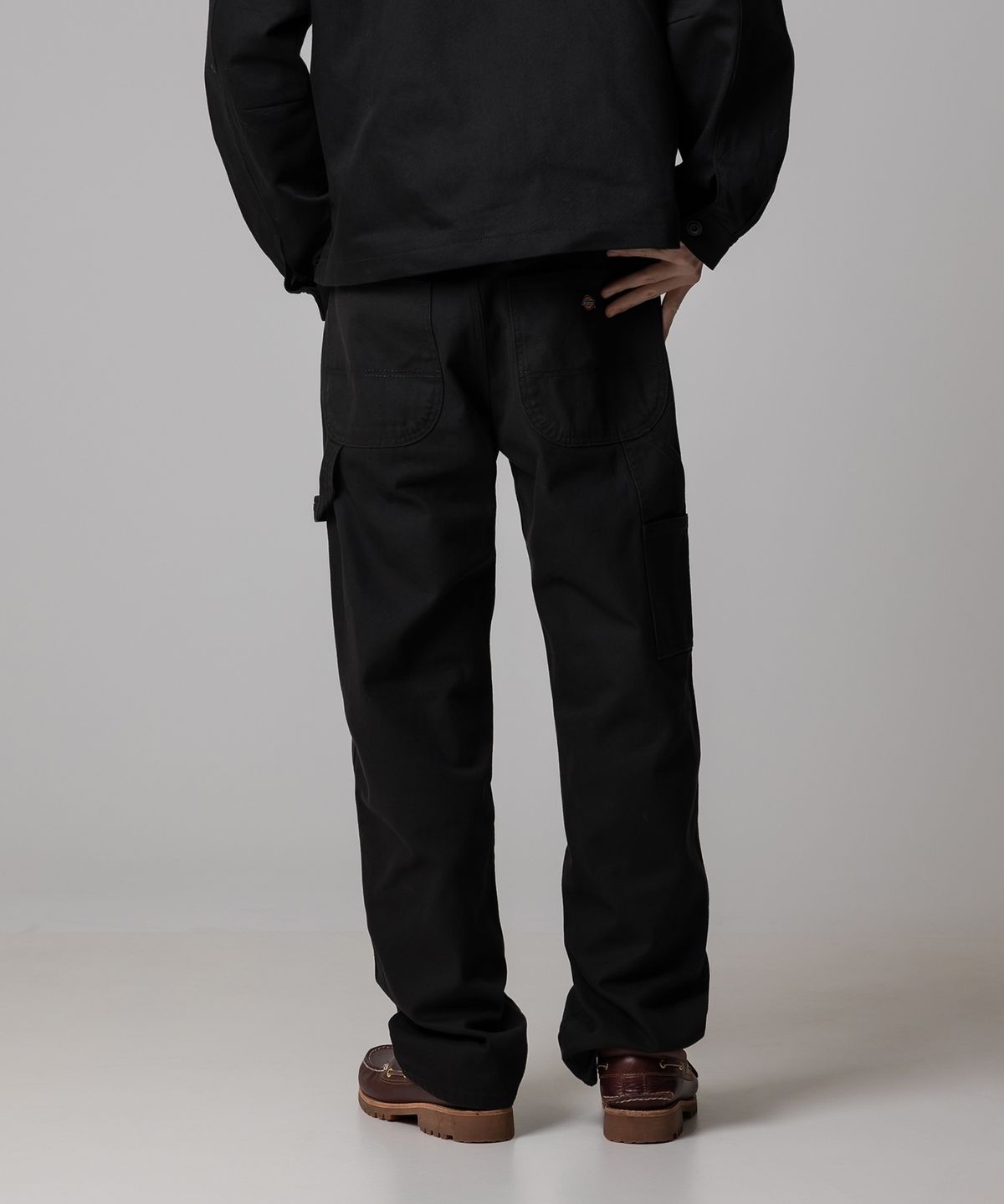 디키즈(DICKIES) 1939 덕 캔버스 카펜터 팬츠 Black