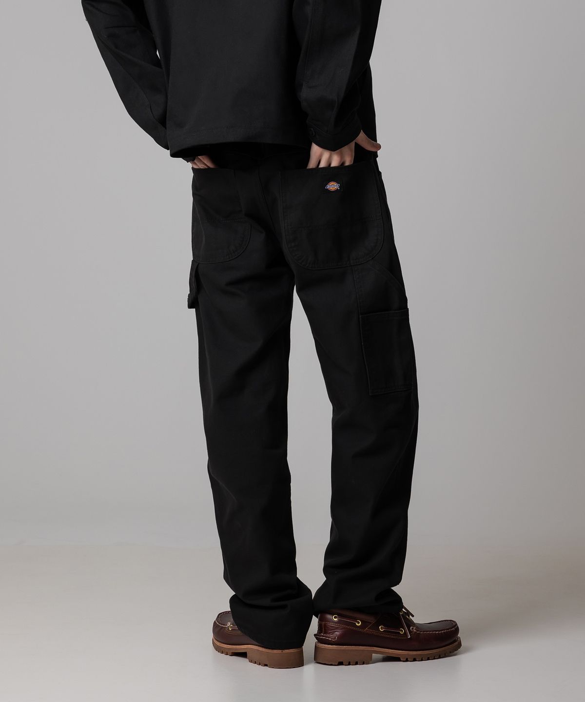 디키즈(DICKIES) 1939 덕 캔버스 카펜터 팬츠 Black