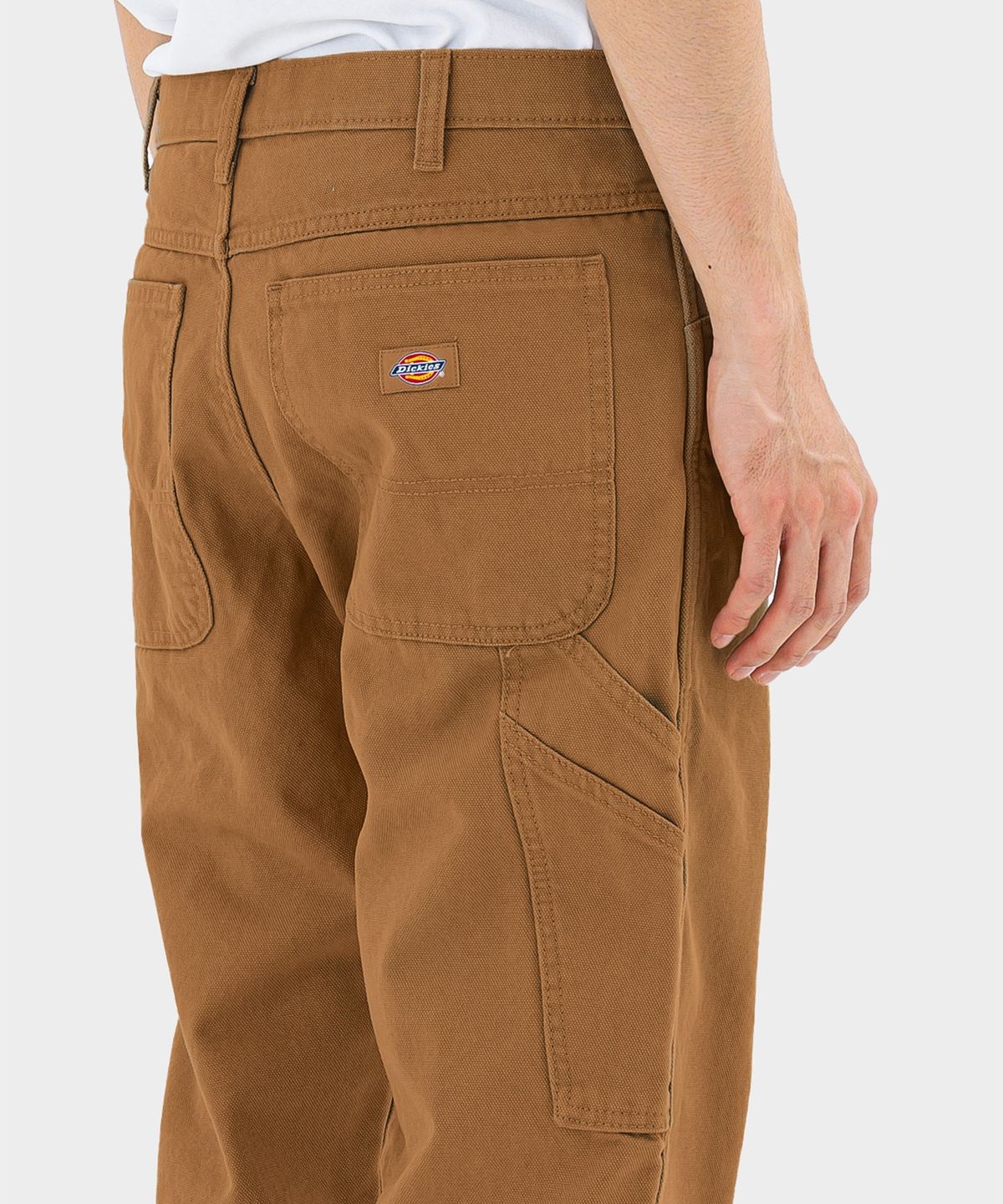 디키즈(DICKIES) 덕 캔버스 카펜터 팬츠 Brown Duck