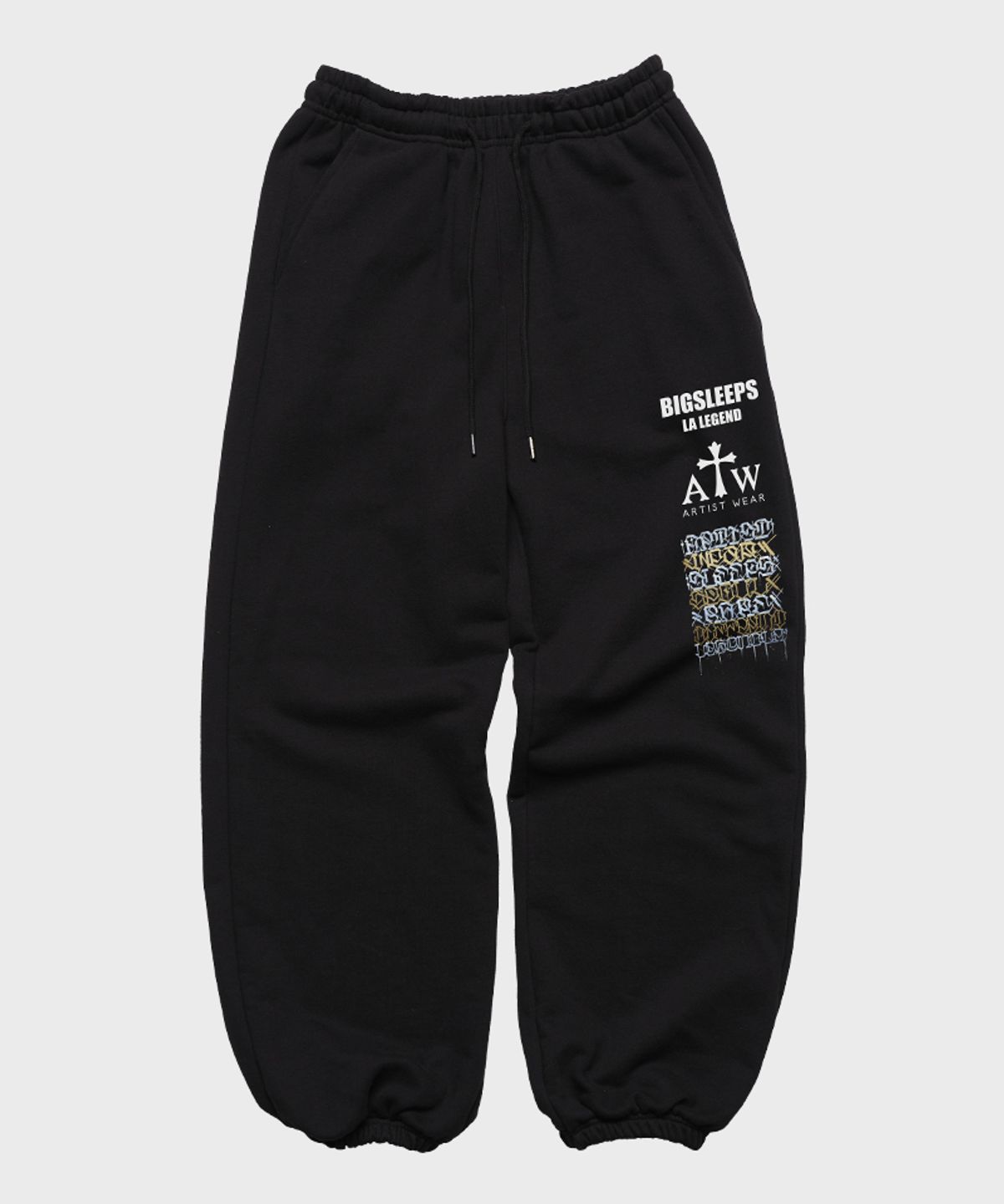 아티스트웨어(ARTISTWEAR) [ATW X BIG SLEEPS] LA LEGEND 와이드조거팬츠