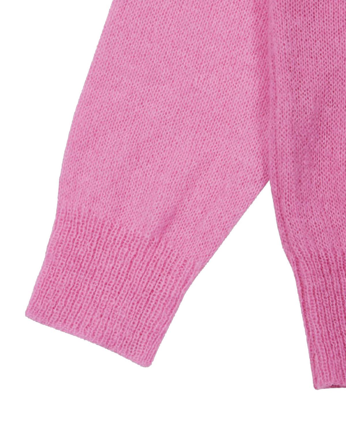 더뮤지엄비지터(THEMUSEUMVISITOR) FLOWER JACQUARD SUMMER KNIT (PINK)