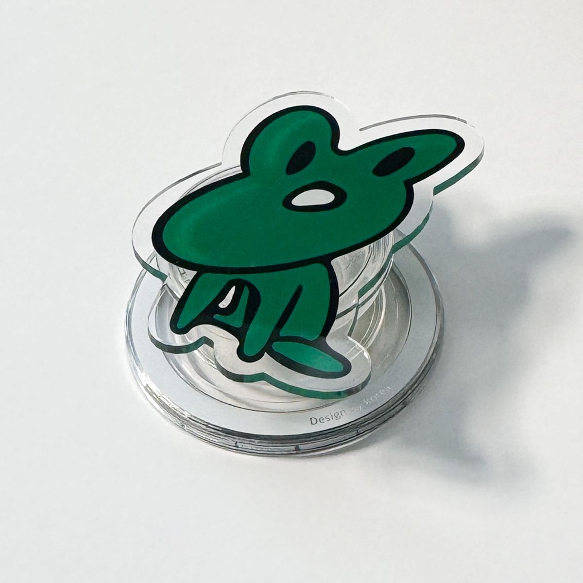 에이쓰리비쓰리(A3B3) [맥세이프 아크릴 톡 ] Doodle Frog 두들 프로그