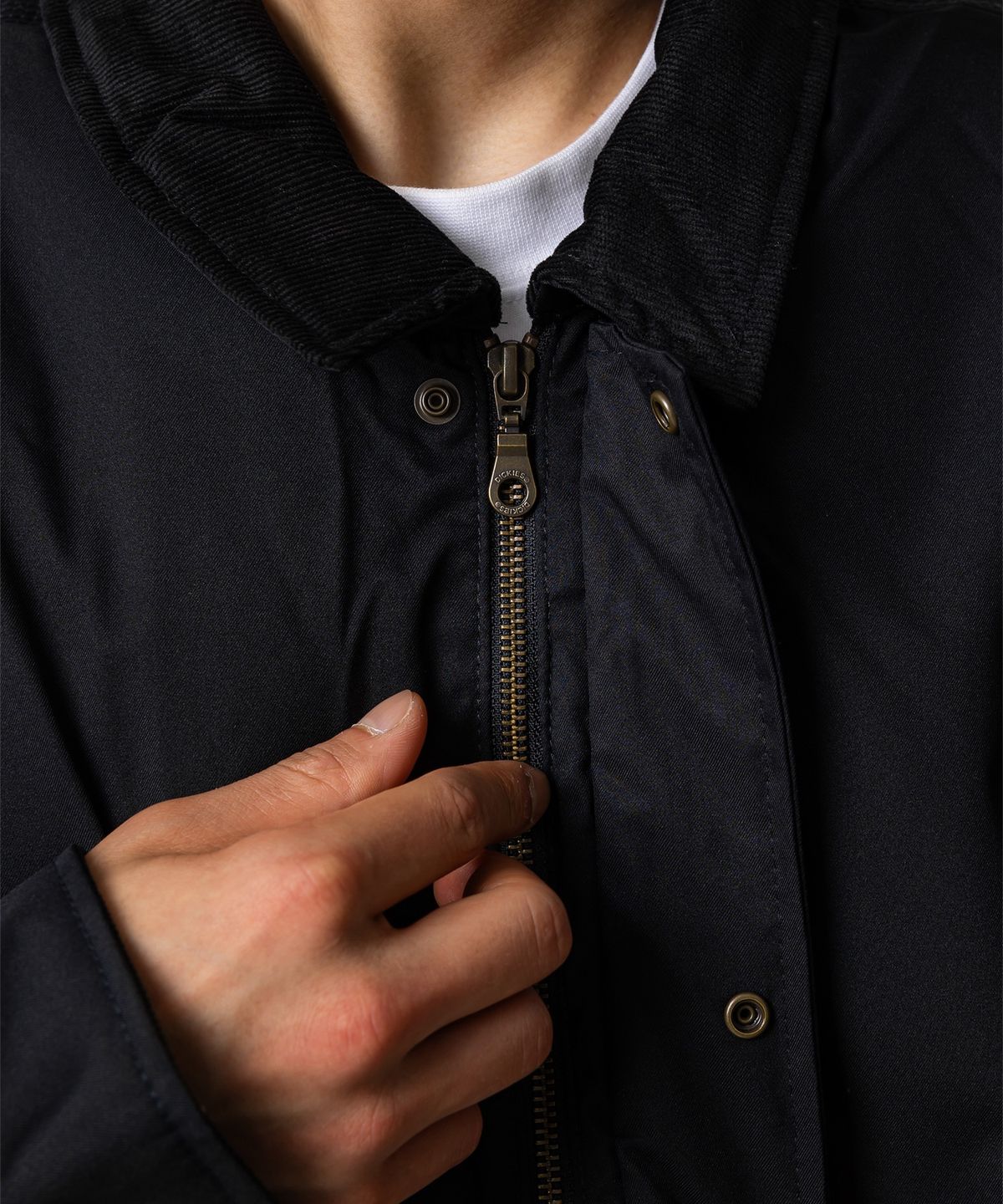 디키즈(DICKIES) 윈터라이즈드 아이젠하워 워크 재킷 Black