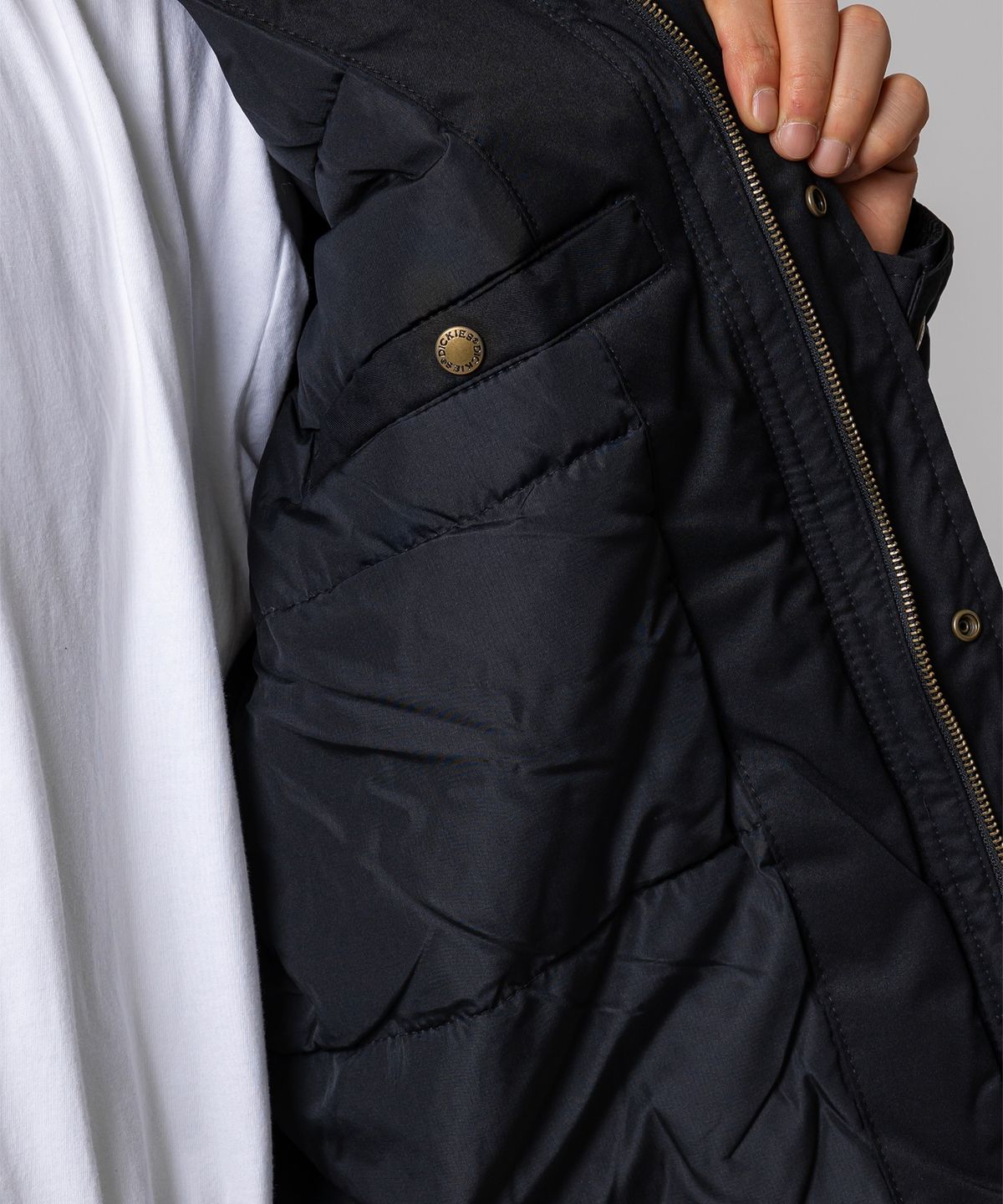 디키즈(DICKIES) 윈터라이즈드 아이젠하워 워크 재킷 Black
